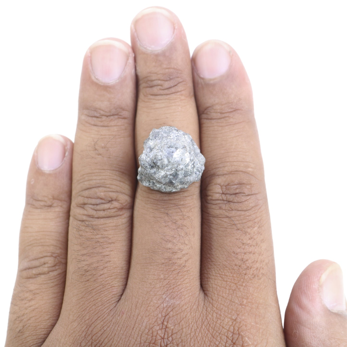 49.18 CT Grey Rough Uncut Diamond For Wedding Ring | Engagement Ring | Gift For Girl Friend - JayKrishna Diamond