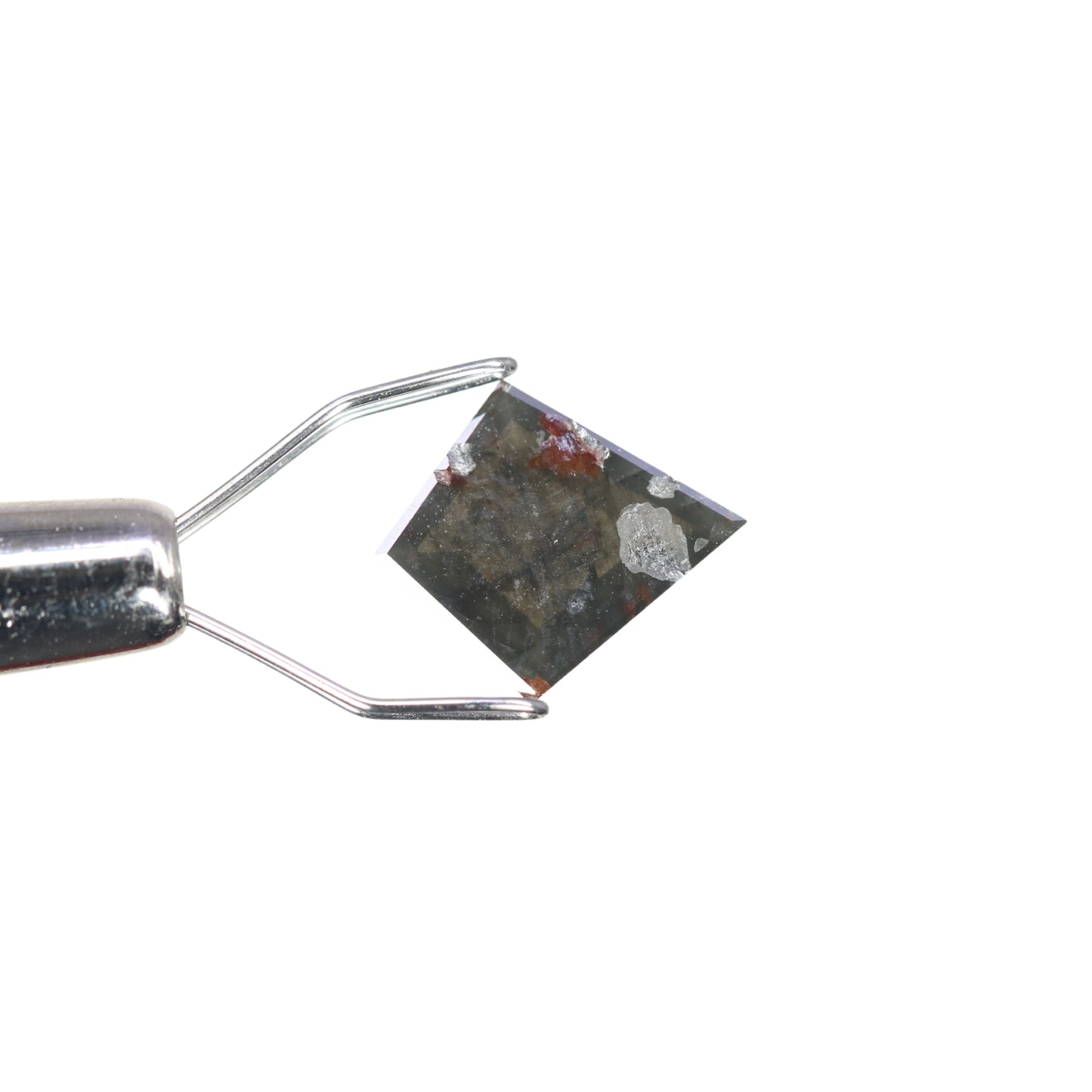 1.13 CT Kite Shape Salt And Pepper Diamond For Proposal Ring | Gift For Girl Friend - JayKrishna Diamond