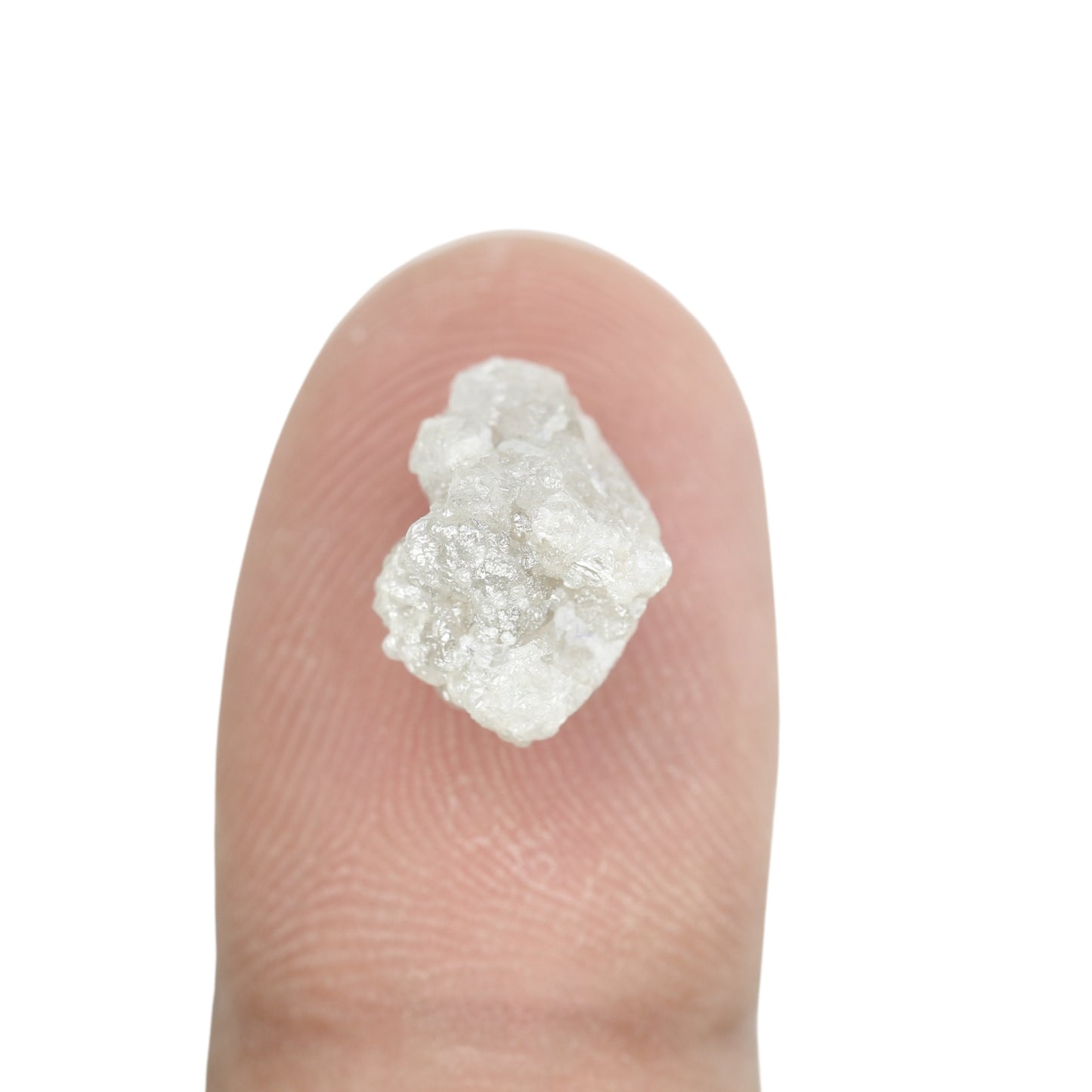 4.80 CT Snow White Rough Uncut Diamond For Wedding Jewelry | Wedding Ring | Gift For Daughter | Gift For Sister - JayKrishna Diamond