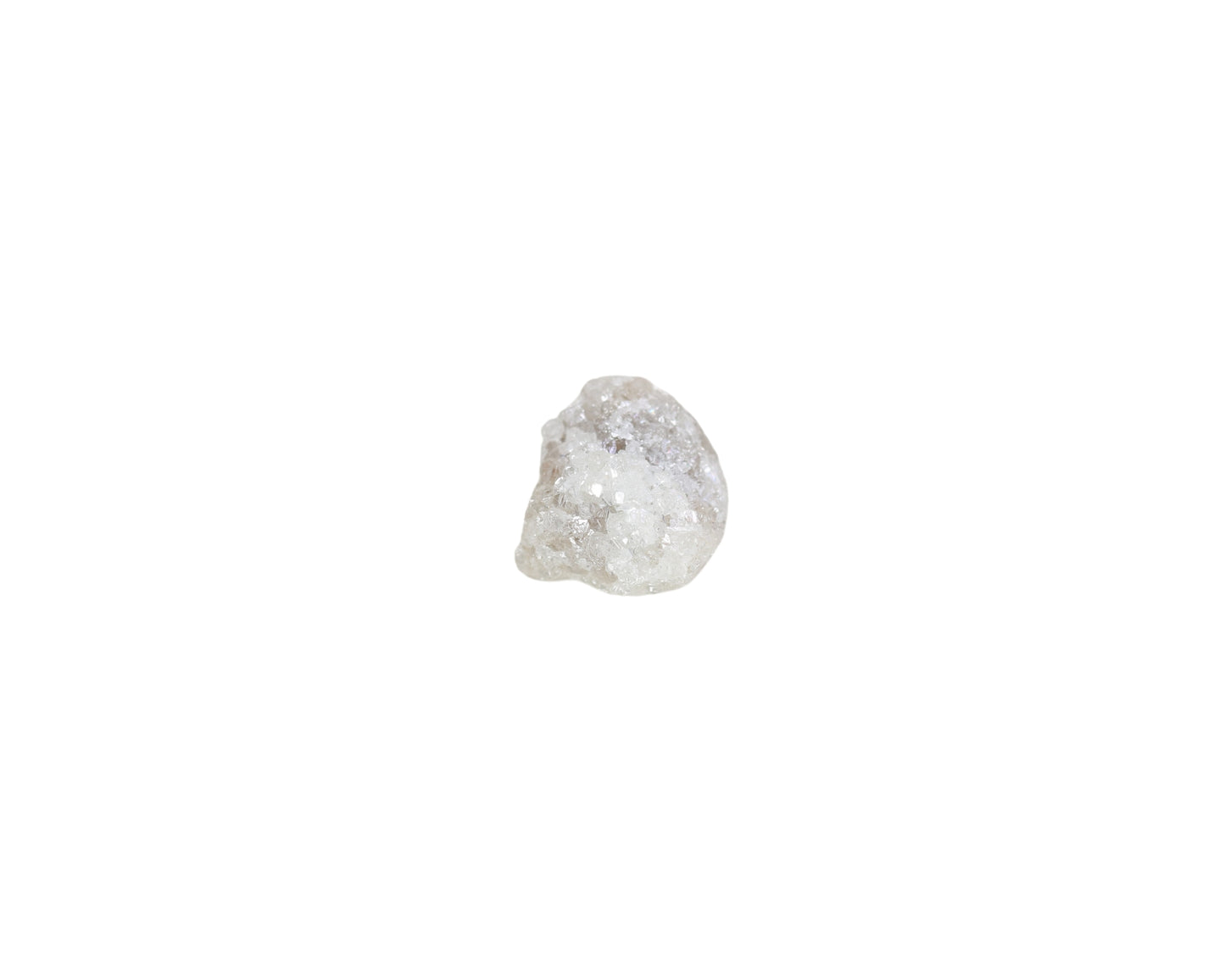 4.52 CT Rough Uncut Snow White Diamond For Proposal Ring | Diamond Pendant - JayKrishna Diamond