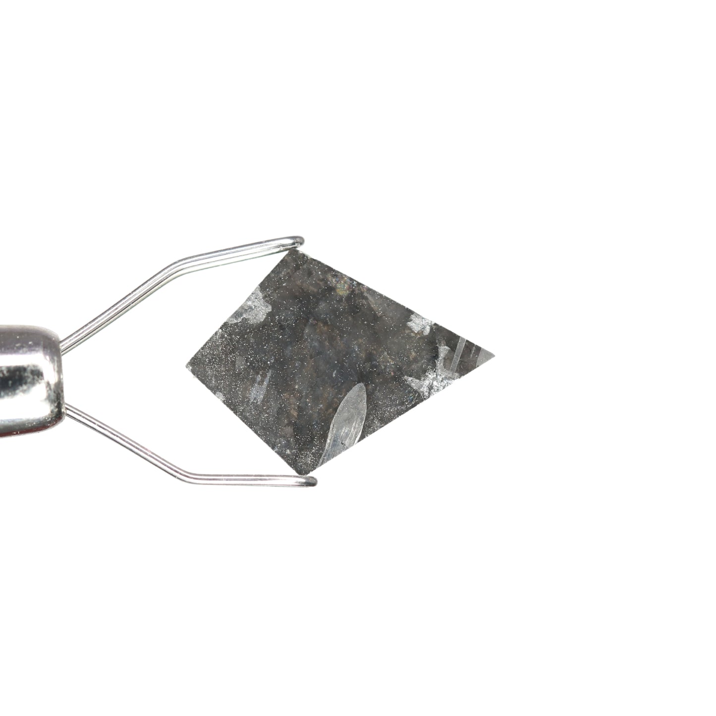 1.31 CT Rustic Salt And Pepper Kite Shape Diamond For Proposal Ring - JayKrishna Diamond