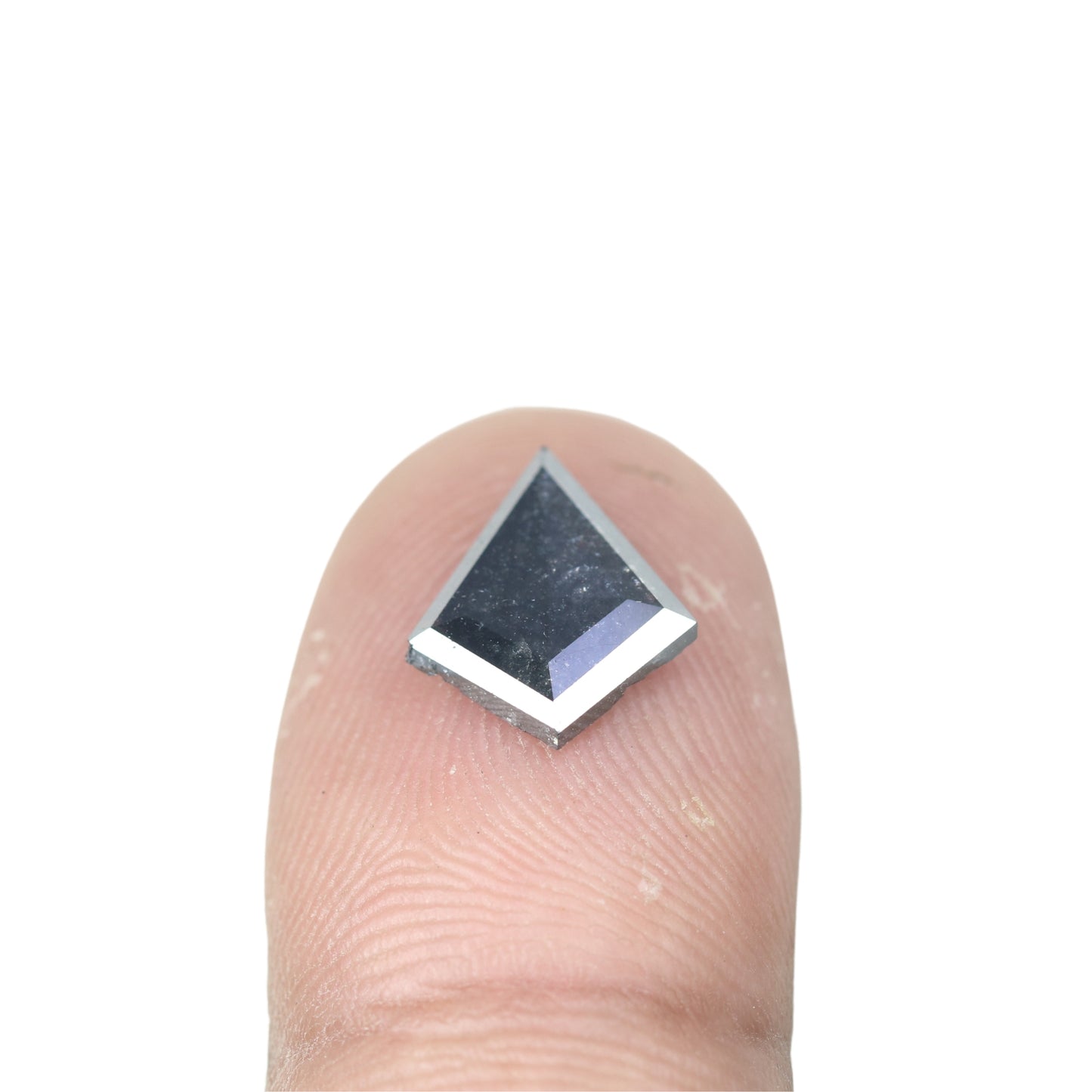 1.51 CT Fancy Salt And Pepper Kite Shape Diamond For Wedding Ring | Engagement Ring - JayKrishna Diamond