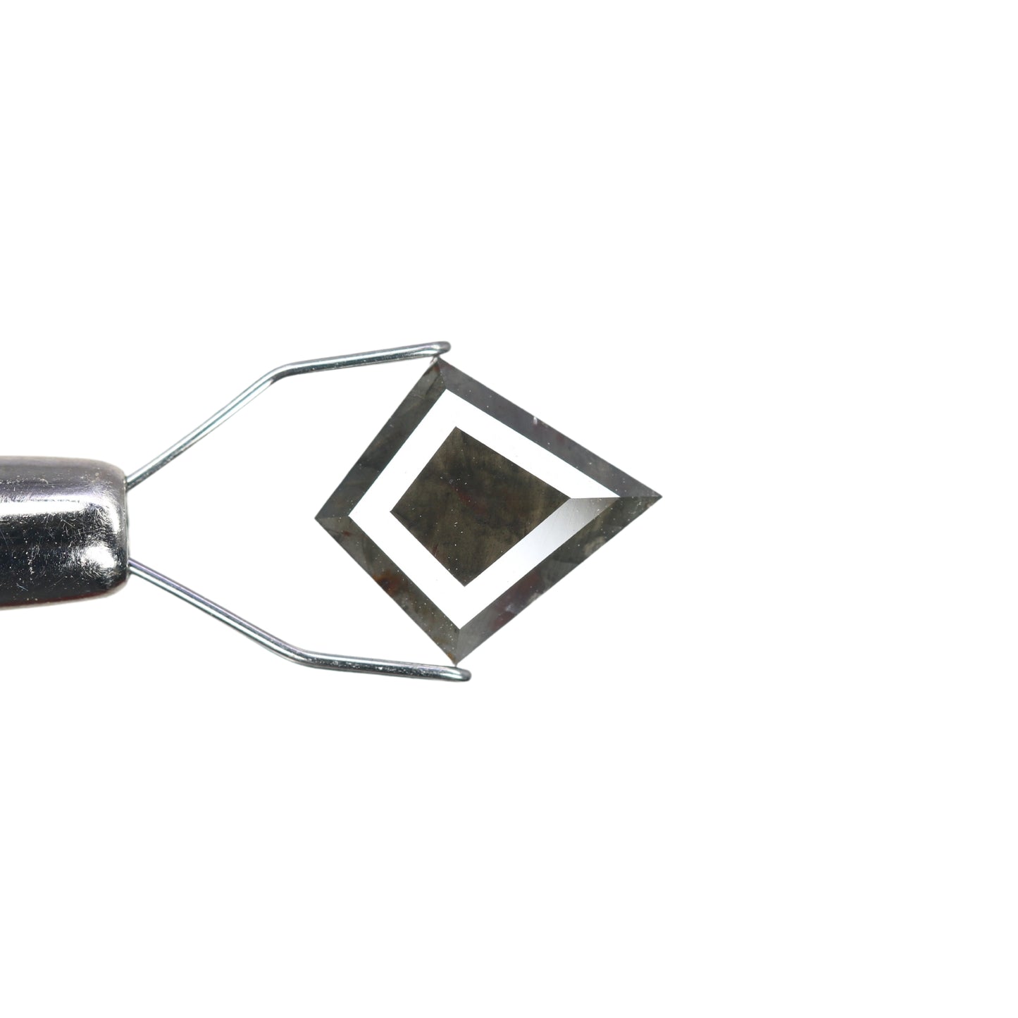 1.13 CT Kite Shape Salt And Pepper Diamond For Proposal Ring | Gift For Girl Friend - JayKrishna Diamond