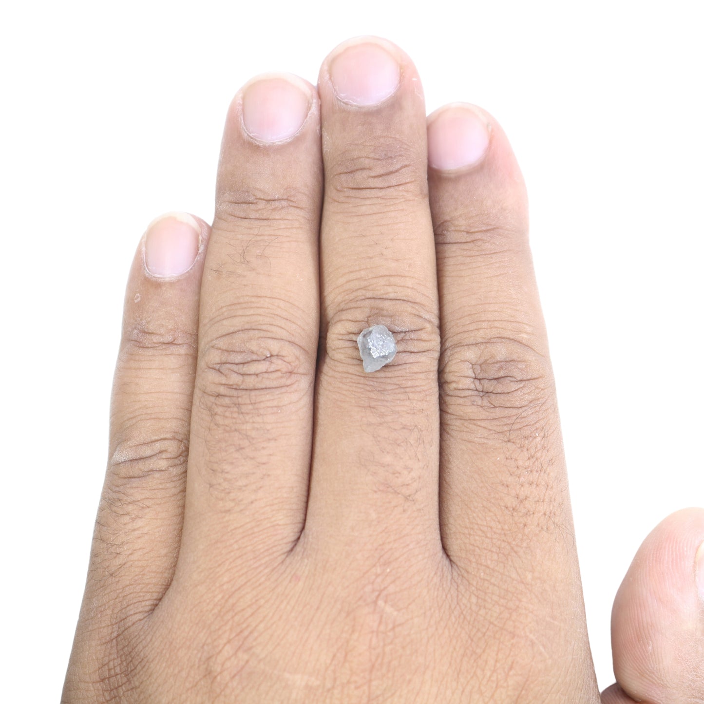 2.58 CT Salt And Pepper Rough Uncut Diamond For Wedding Ring | Engagement Ring | Diamond Pendant - JayKrishna Diamond