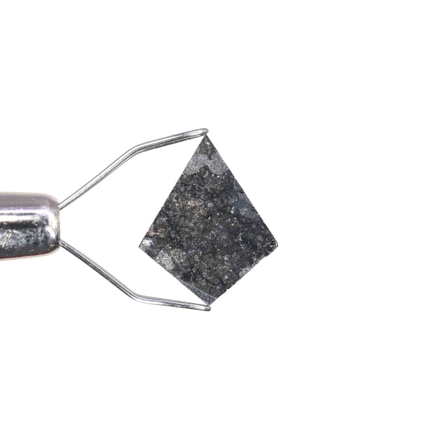 1.51 CT Fancy Salt And Pepper Kite Shape Diamond For Wedding Ring | Engagement Ring - JayKrishna Diamond