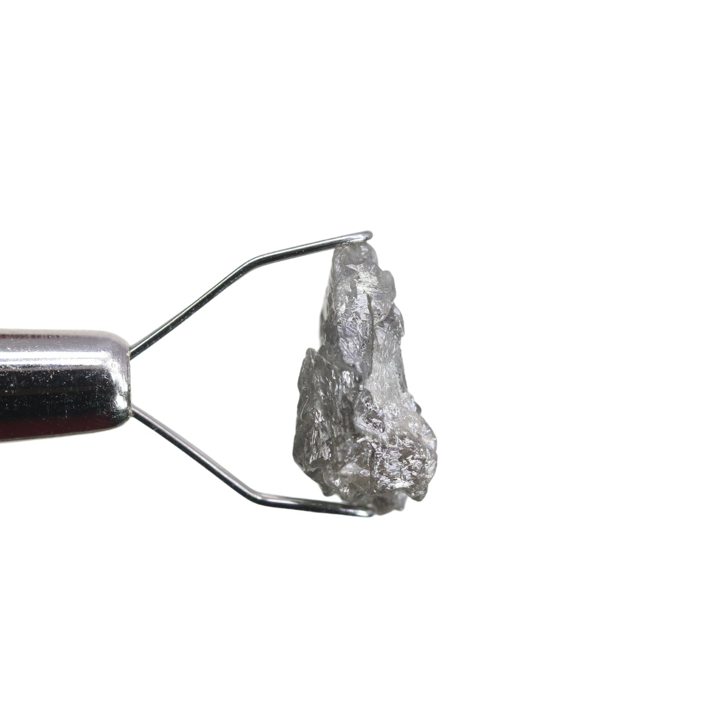 3.88 CT Loose Salt And Pepper Grey Rough Uncut Diamond For Wedding Ring - JayKrishna Diamond