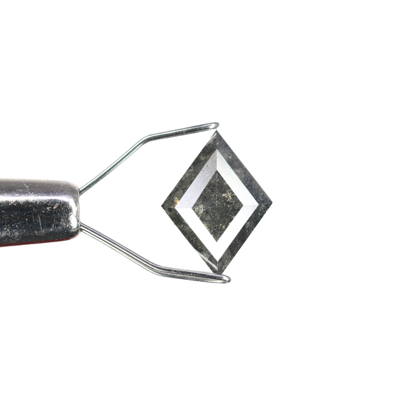 1.25 CT Kite Salt And Pepper Diamond For Engagement Ring | Gift For Girl Friend - JayKrishna Diamond