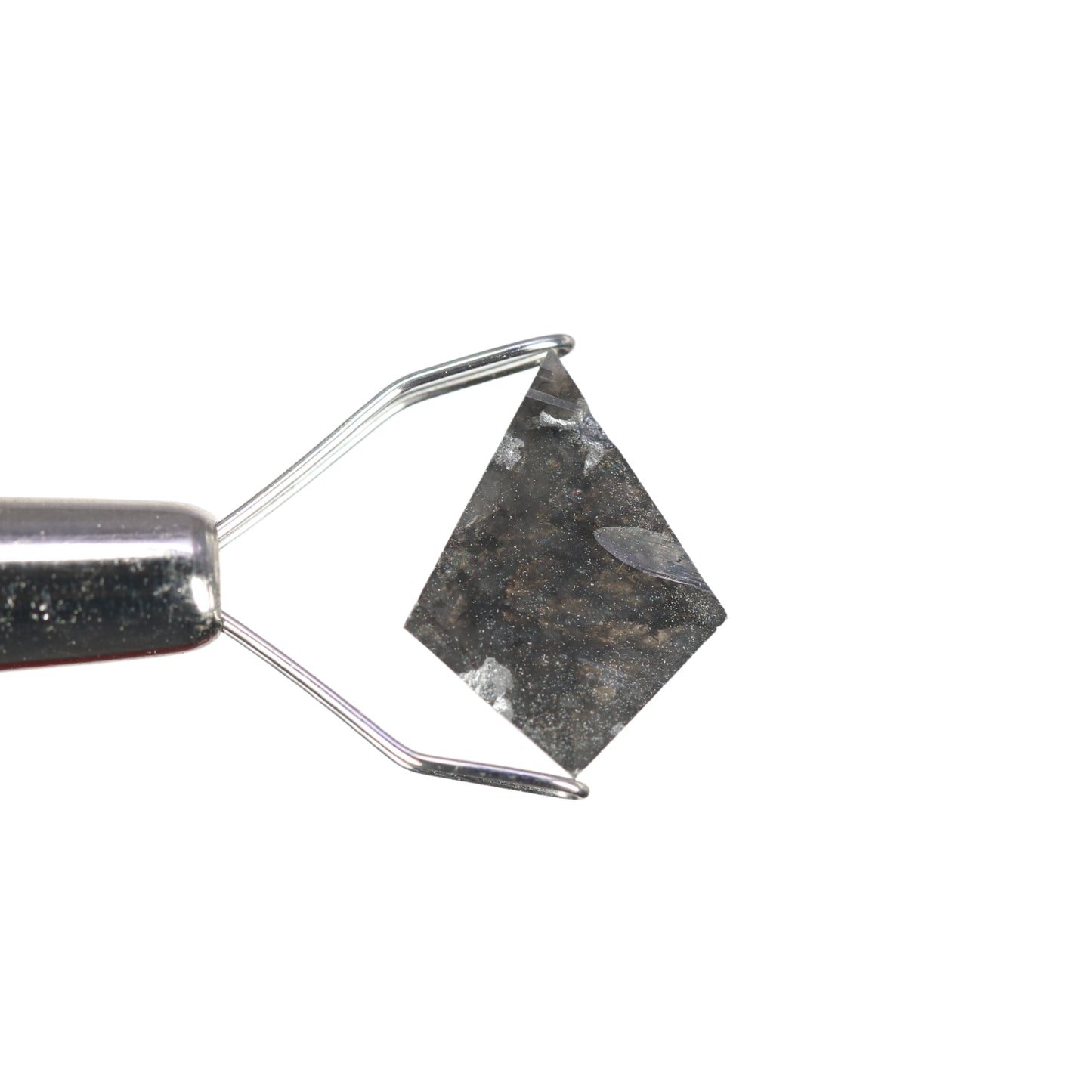 1.31 CT Rustic Salt And Pepper Kite Shape Diamond For Proposal Ring - JayKrishna Diamond