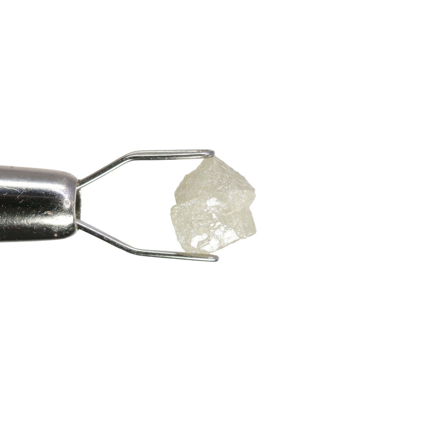 1.13 CT Fancy Snow White Rough Uncut Diamond For Engagement Ring | Diamond Pendant - JayKrishna Diamond