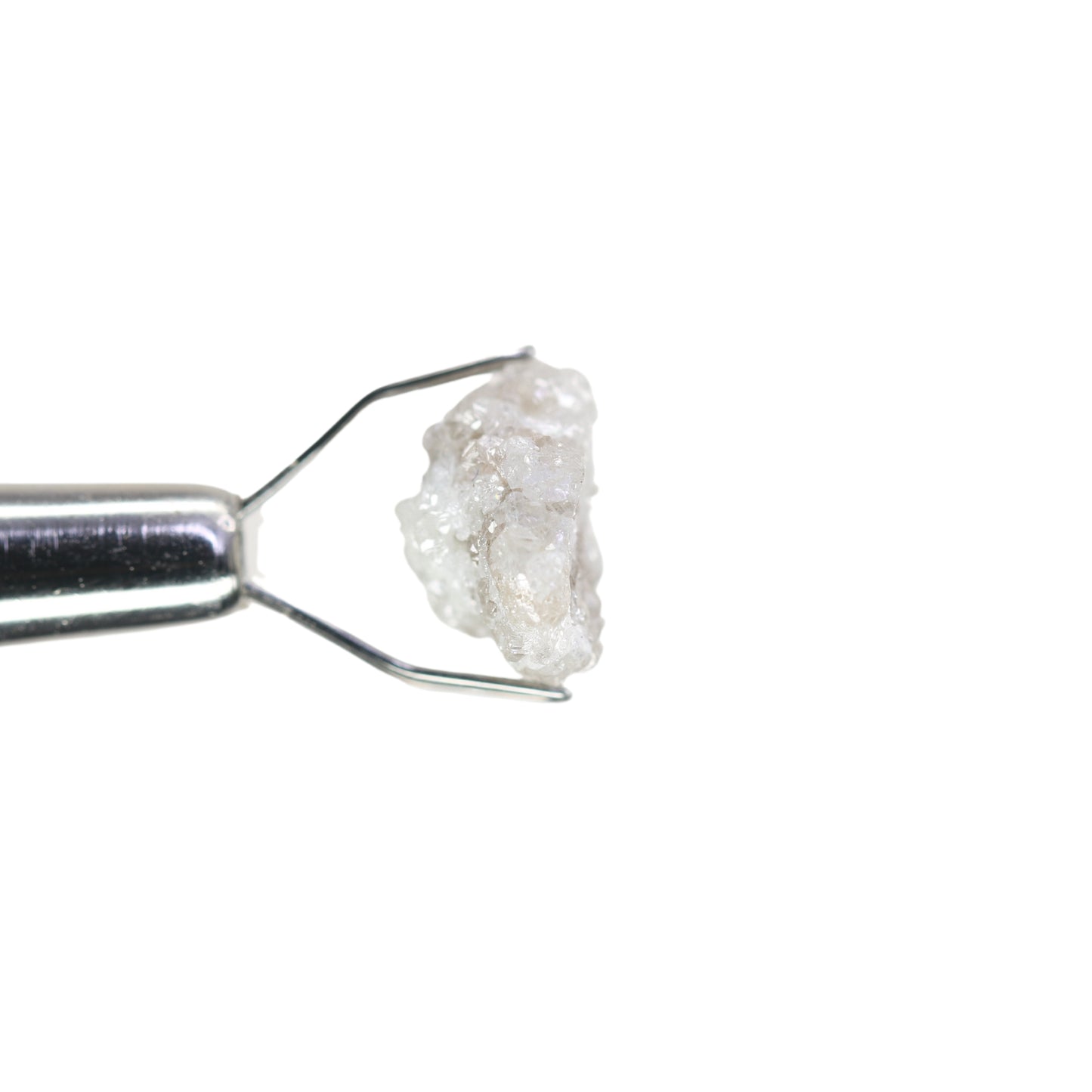 4.52 CT Rough Uncut Snow White Diamond For Proposal Ring | Diamond Pendant - JayKrishna Diamond