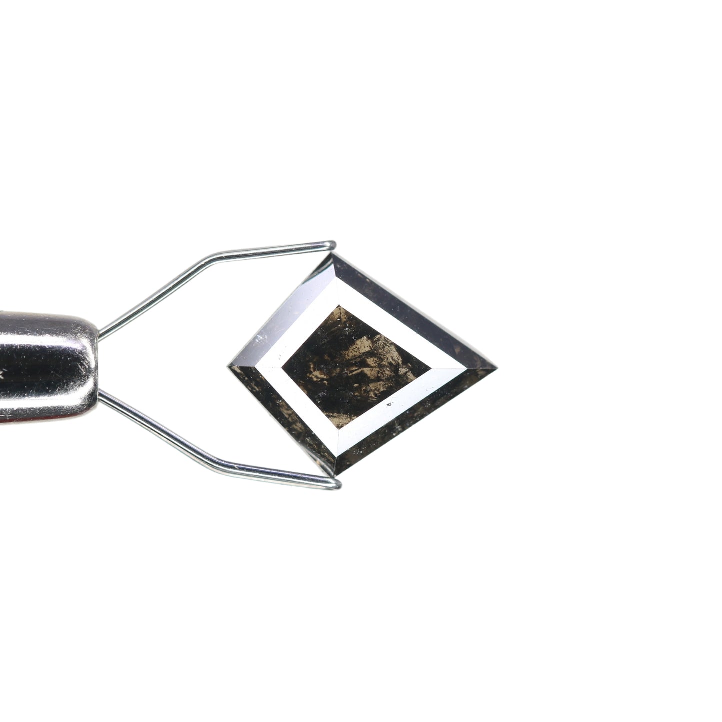 1.95 CT Kite Shape Fancy Salt And Pepper Diamond For Engagement Ring - JayKrishna Diamond