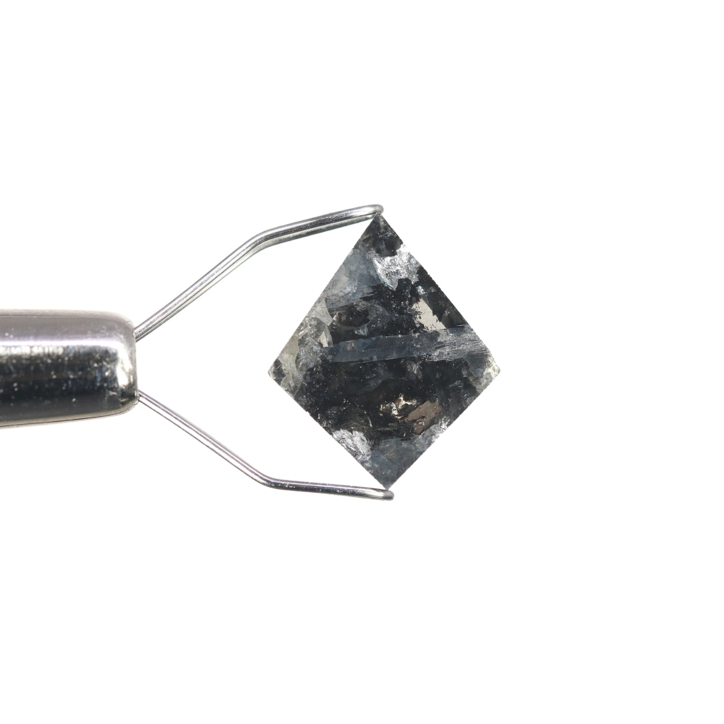 1.49 CT Kite Shape Fancy Salt And Pepper Diamond For Engagement Ring | Gift For Her - JayKrishna Diamond
