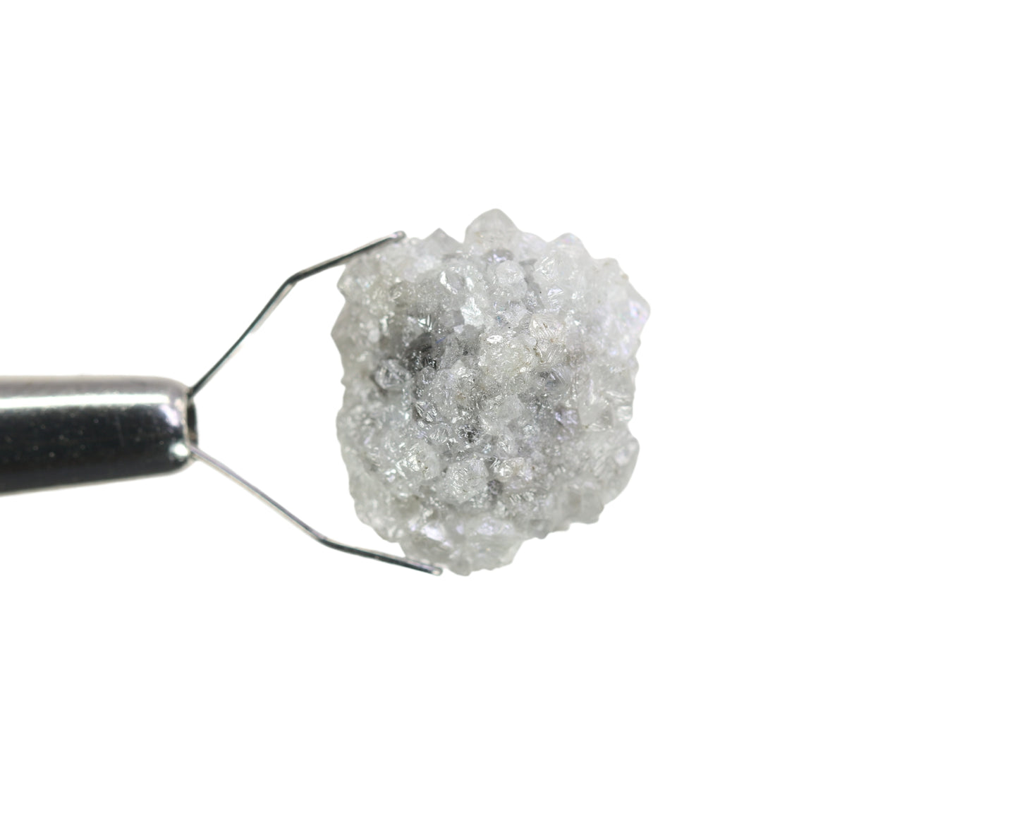 15.08 CT Rough Uncut White Grey Diamond For Engagement Ring | Wedding Ring | Gift For Wife | Gift For Girl Friend - JayKrishna Diamond