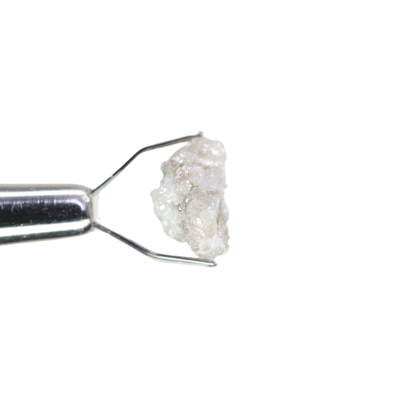 4.52 CT Rough Uncut Snow White Diamond For Proposal Ring | Diamond Pendant - JayKrishna Diamond