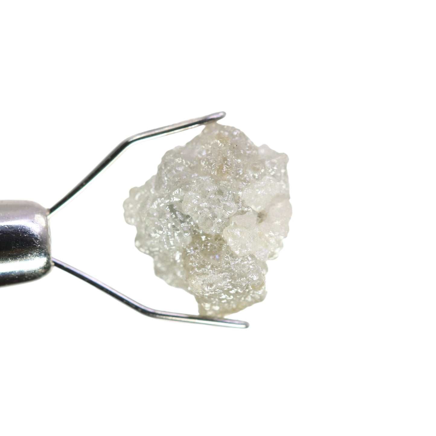 3.98 CT Snow White Rough Uncut Diamond For Wedding Ring | Gift For Girl Friend | Gift For Sister - JayKrishna Diamond