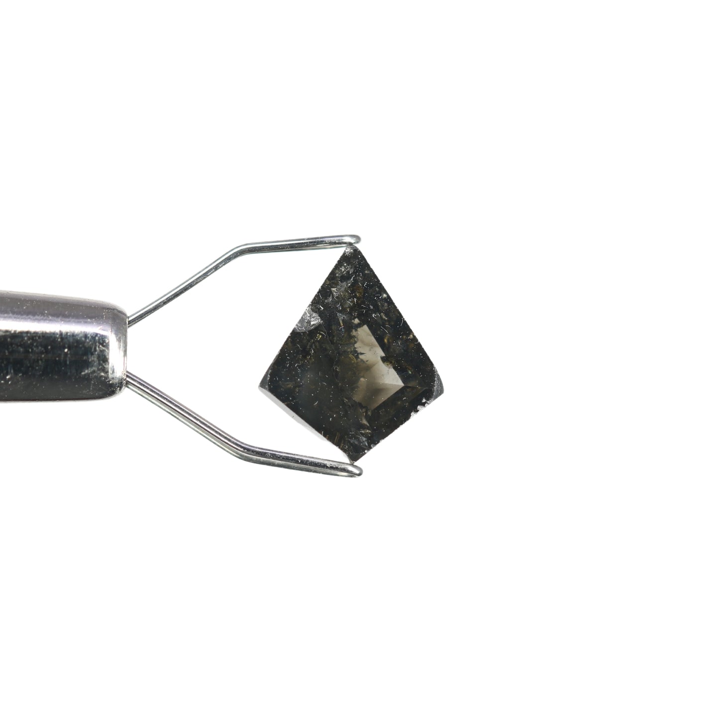 1.94 CT Fancy Kite Shape Salt And Pepper Diamond For Engagement Ring | Diamond Pendant - JayKrishna Diamond