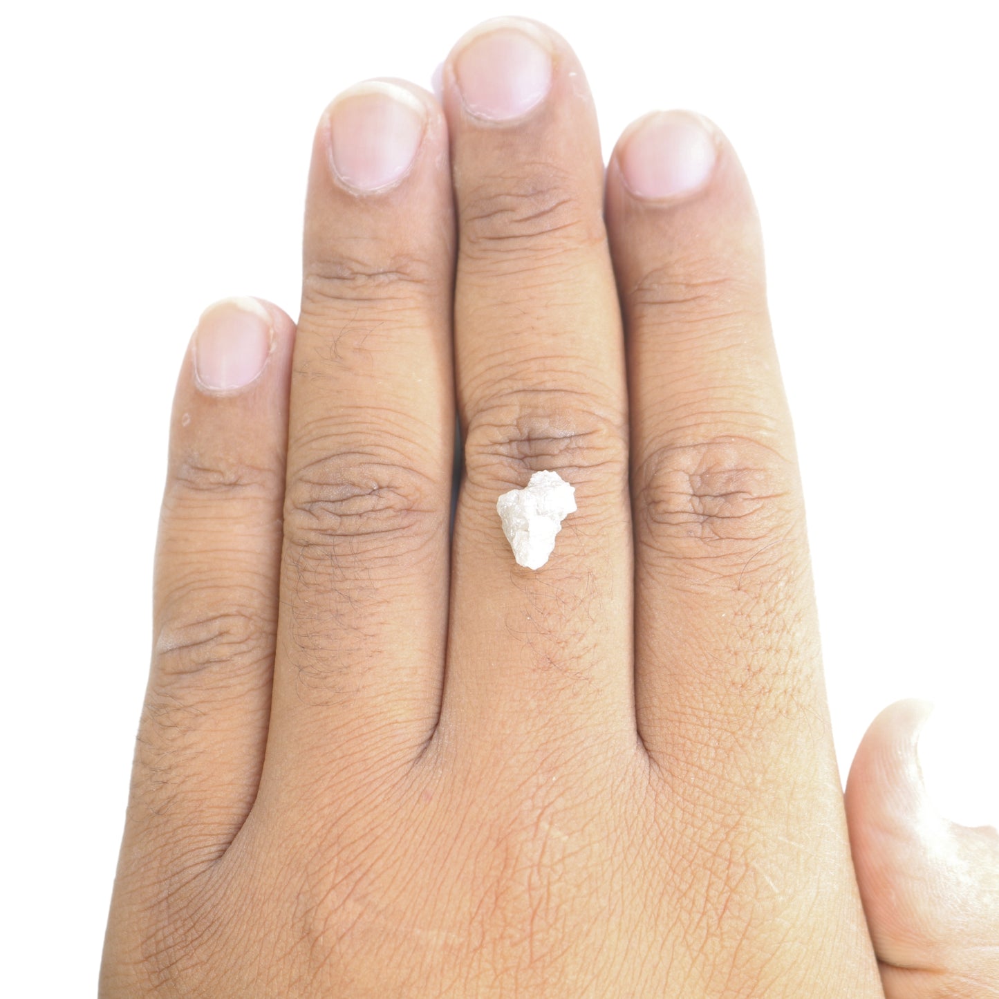 4.80 CT Snow White Rough Uncut Diamond For Wedding Jewelry | Wedding Ring | Gift For Daughter | Gift For Sister - JayKrishna Diamond