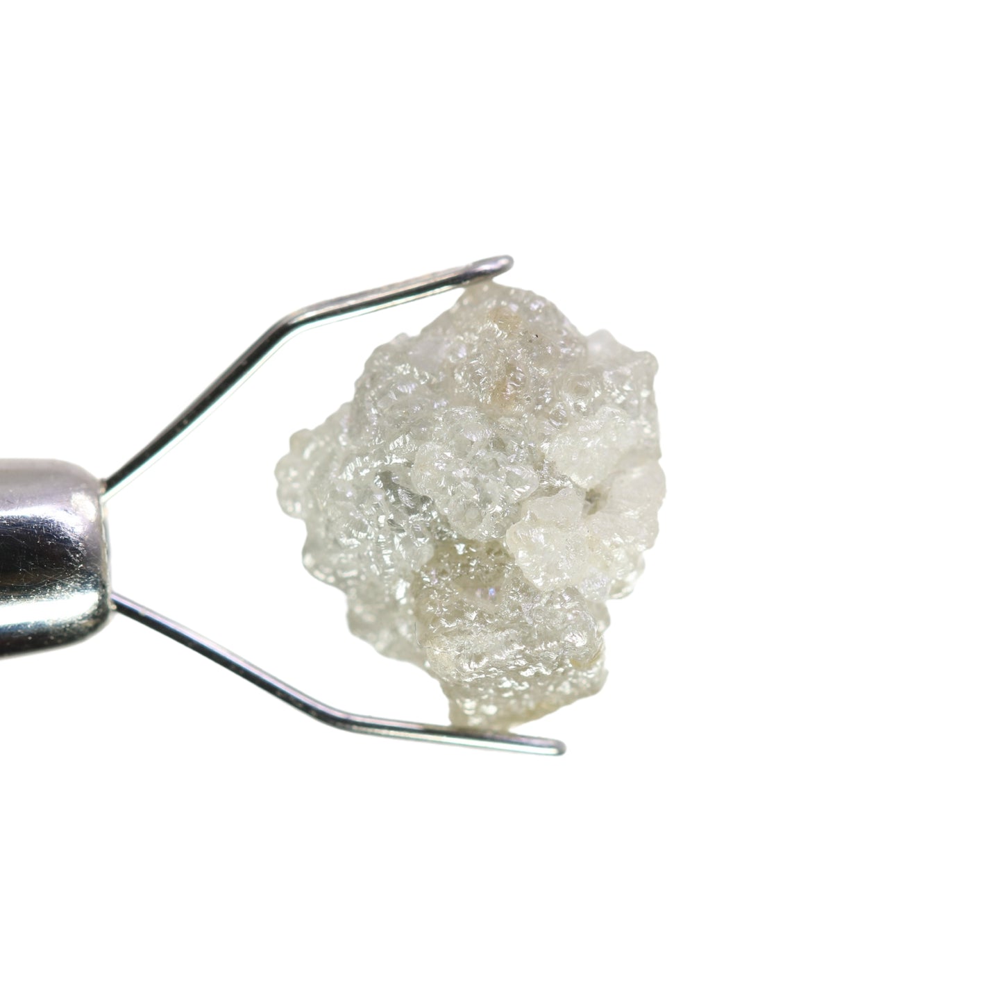 3.98 CT Snow White Rough Uncut Diamond For Wedding Ring | Gift For Girl Friend | Gift For Sister - JayKrishna Diamond