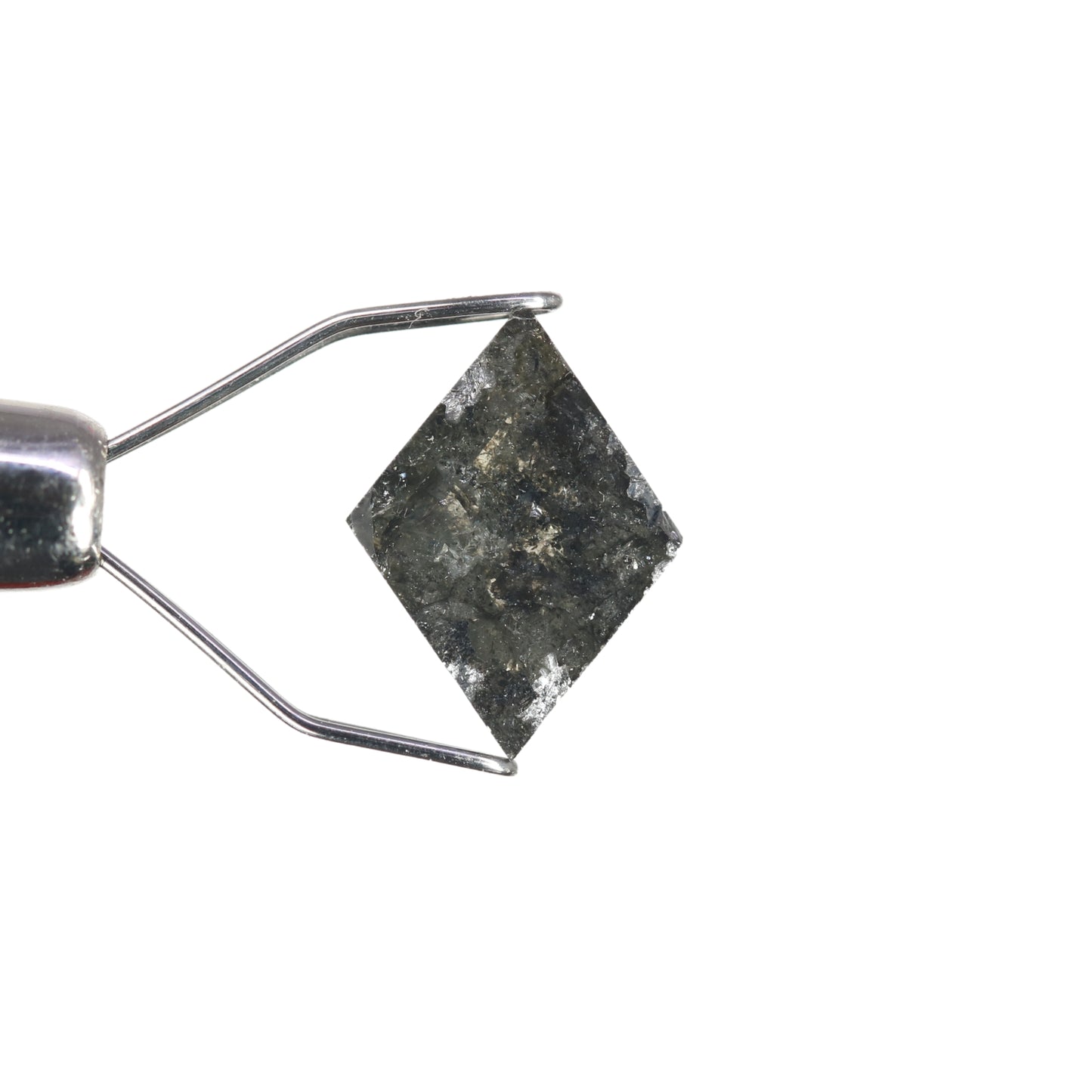 1.25 CT Kite Salt And Pepper Diamond For Engagement Ring | Gift For Girl Friend - JayKrishna Diamond