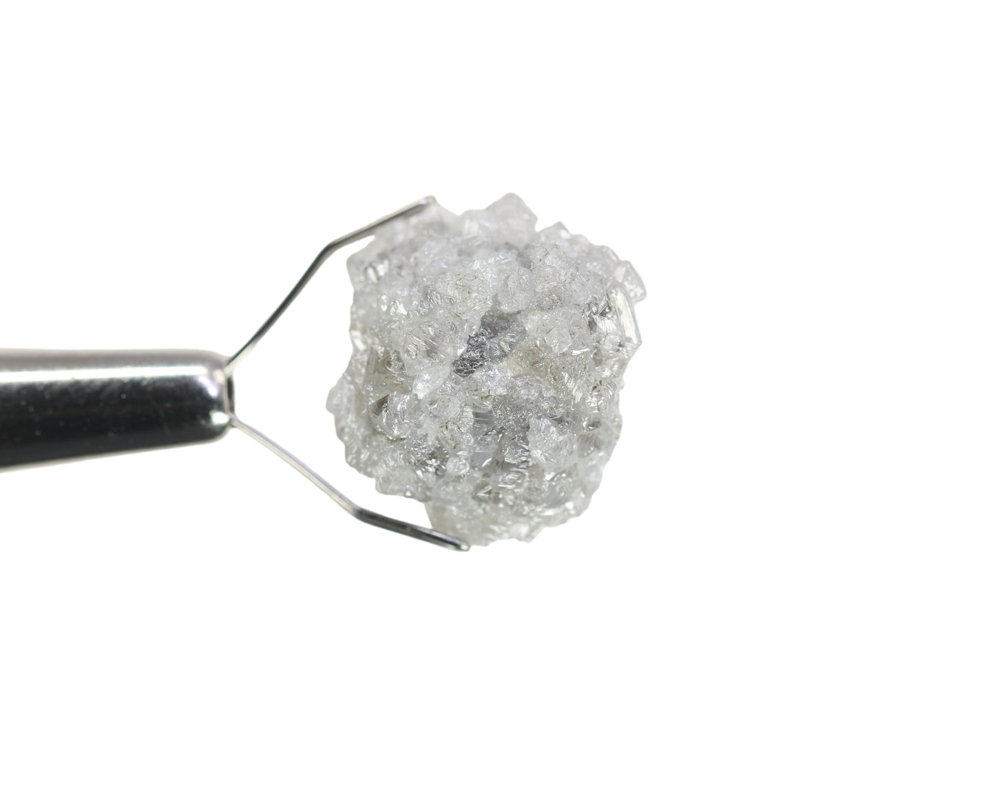 15.08 CT Rough Uncut White Grey Diamond For Engagement Ring | Wedding Ring | Gift For Wife | Gift For Girl Friend - JayKrishna Diamond