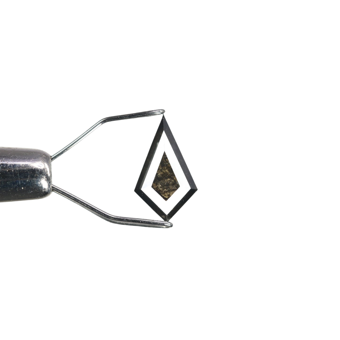 0.67 CT Fancy Kite Shape Salt and Pepper Diamond for Engagement Ring - Unique Gemstone for Wedding Ring and Custom Jewelry Designs - JayKrishna Diamond