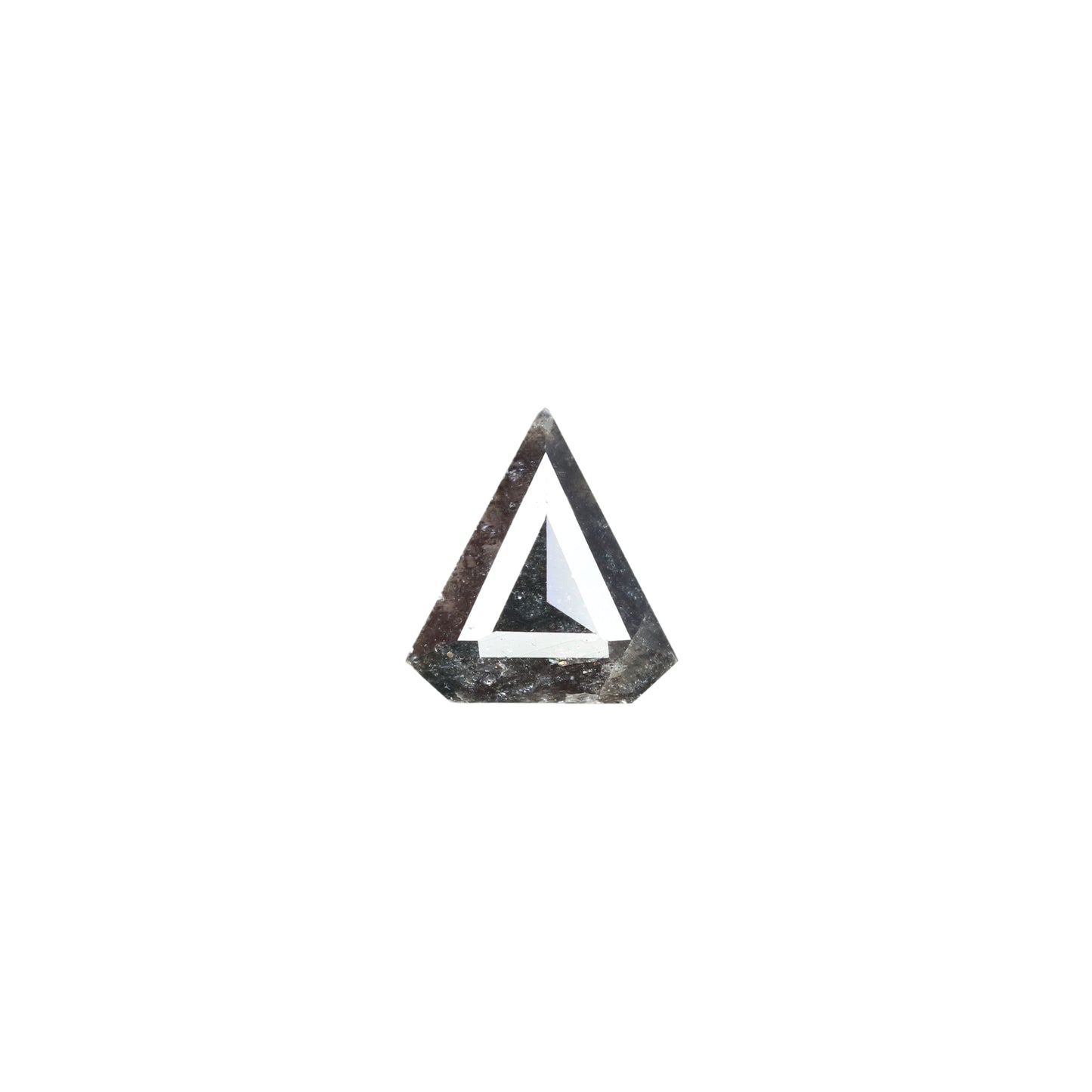 1.22 CT Salt And Pepper Rustic Diamond For Engagement Ring - JayKrishna Diamond
