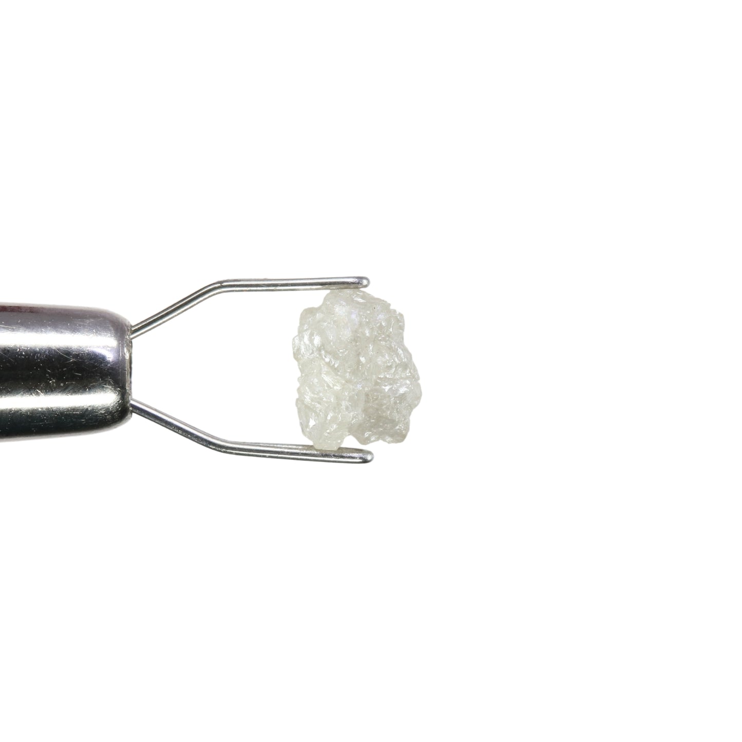 0.74 CT Snow White Rough Uncut Diamond For Statement Jewelry | Diamond Ring | Gift For Her - JayKrishna Diamond