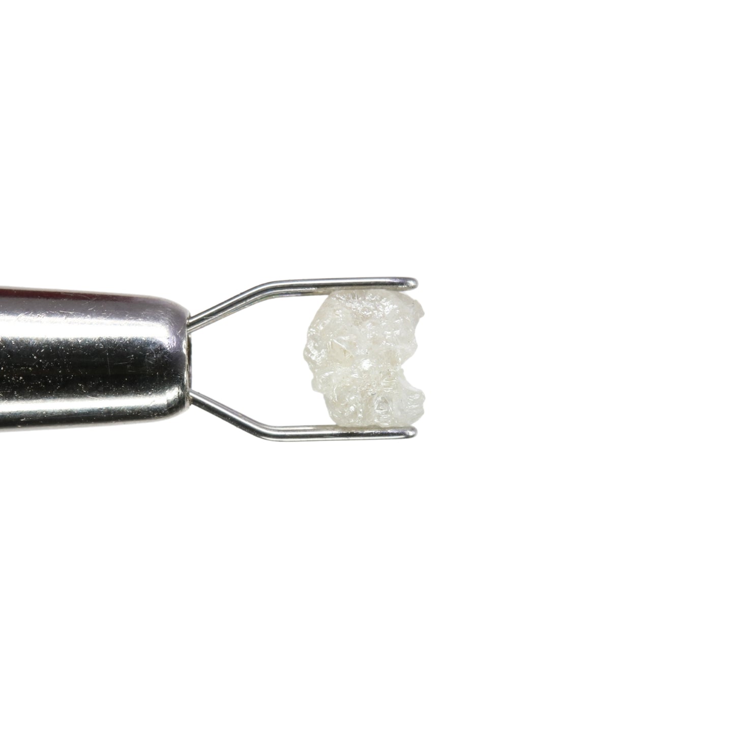 0.63 CT Snow White Rough Uncut Diamond for a Unique Proposal Ring: Statement Jewelry Gift for Her - JayKrishna Diamond