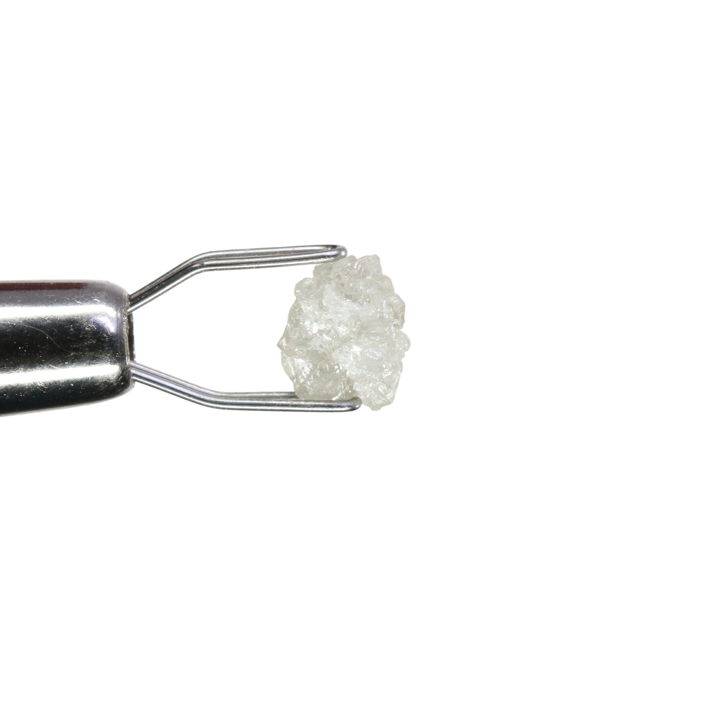 0.74 CT Snow White Rough Uncut Diamond For Statement Jewelry | Diamond Ring | Gift For Her - JayKrishna Diamond