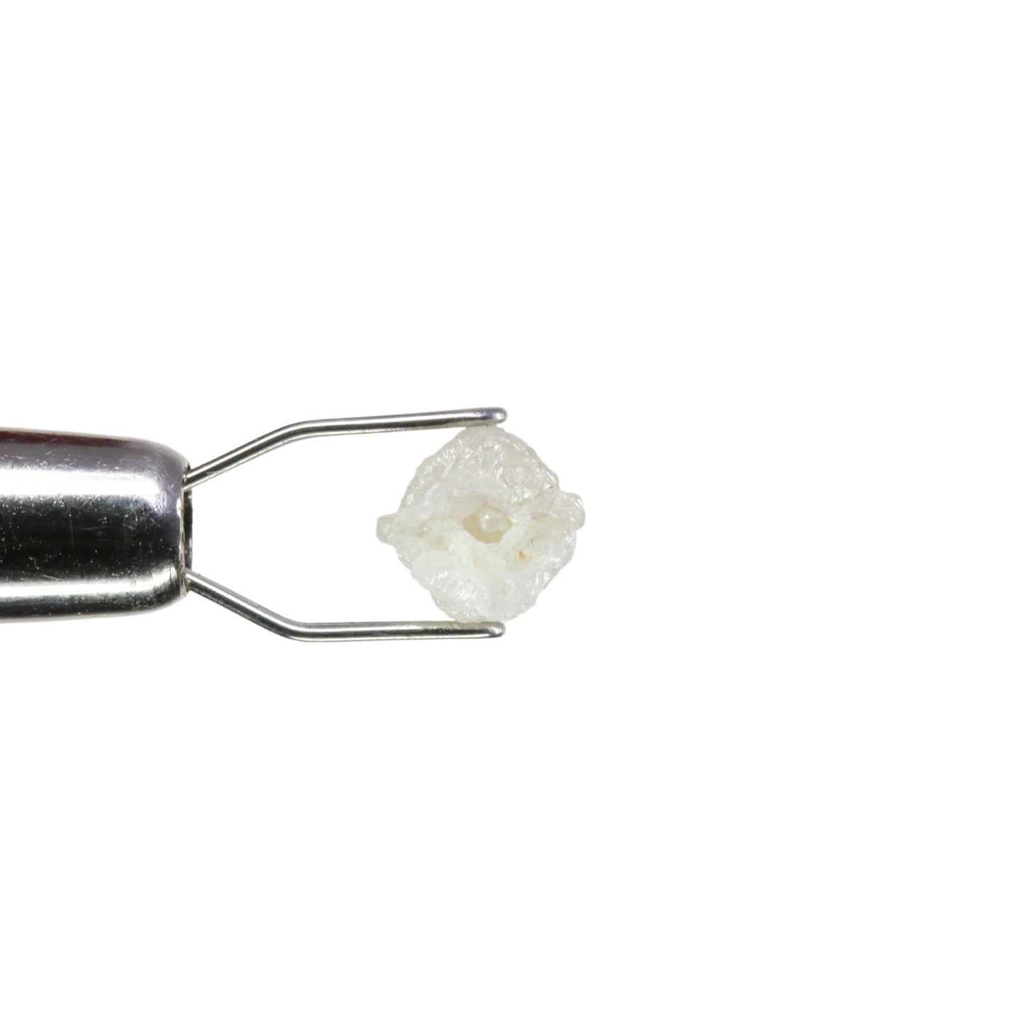 0.63 CT Snow White Rough Uncut Diamond for a Unique Proposal Ring: Statement Jewelry Gift for Her - JayKrishna Diamond
