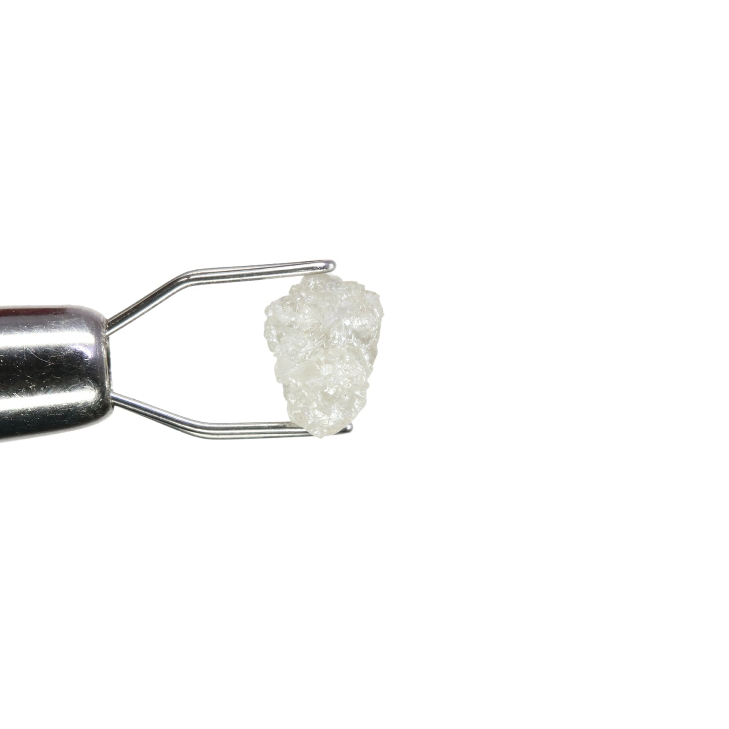 0.74 CT Snow White Rough Uncut Diamond For Statement Jewelry | Diamond Ring | Gift For Her - JayKrishna Diamond
