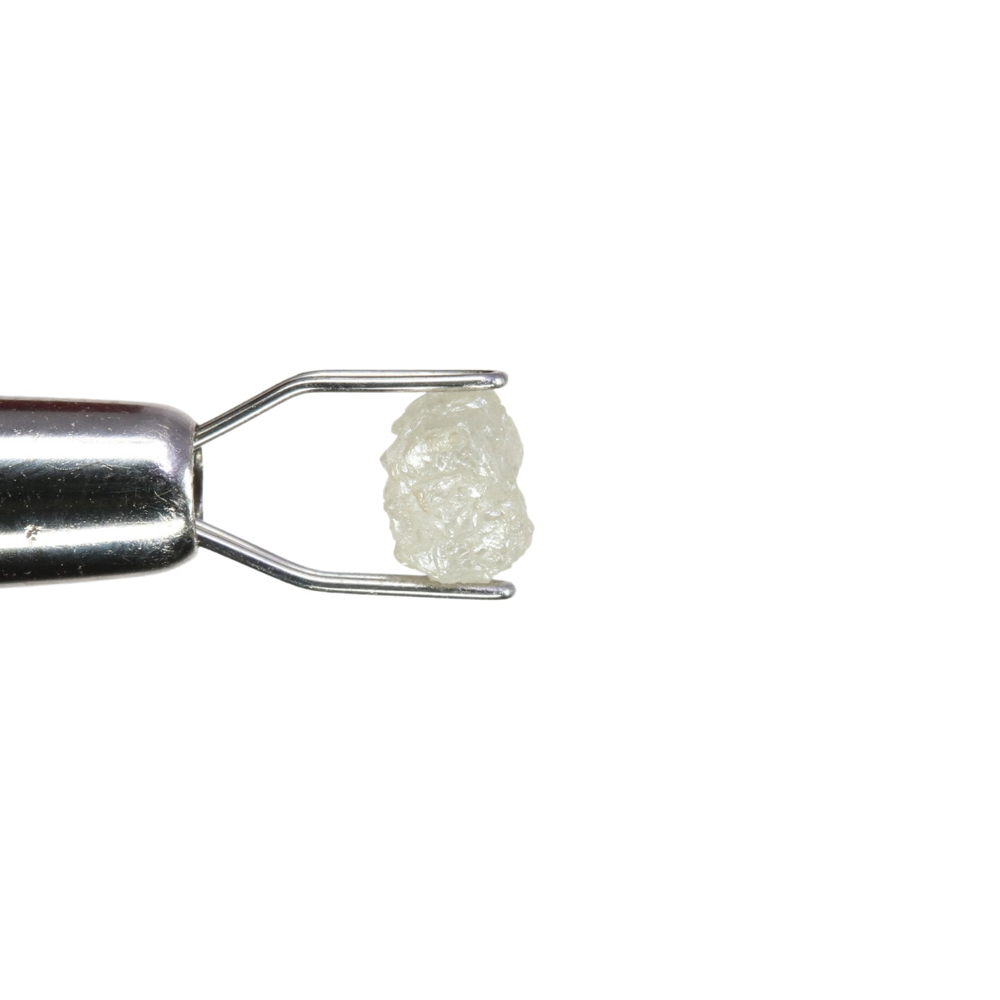 0.79 CT Rough Uncut Snow White Diamond For Proposal Ring | Engagement Ring | Gift For Her - JayKrishna Diamond