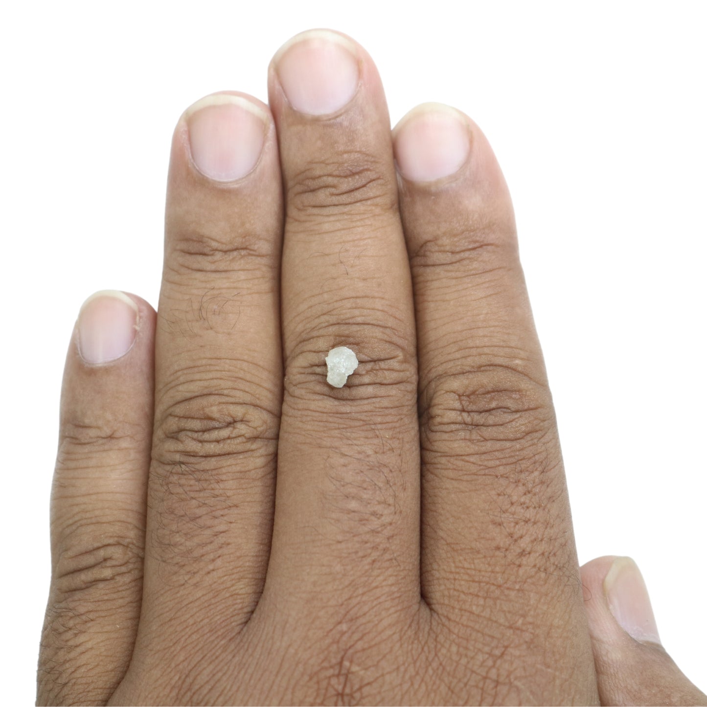0.91 CT Loose Rough Uncut Snow White Diamond For Engagement Ring | Gift For Girl Friend | Gift For Wife - JayKrishna Diamond