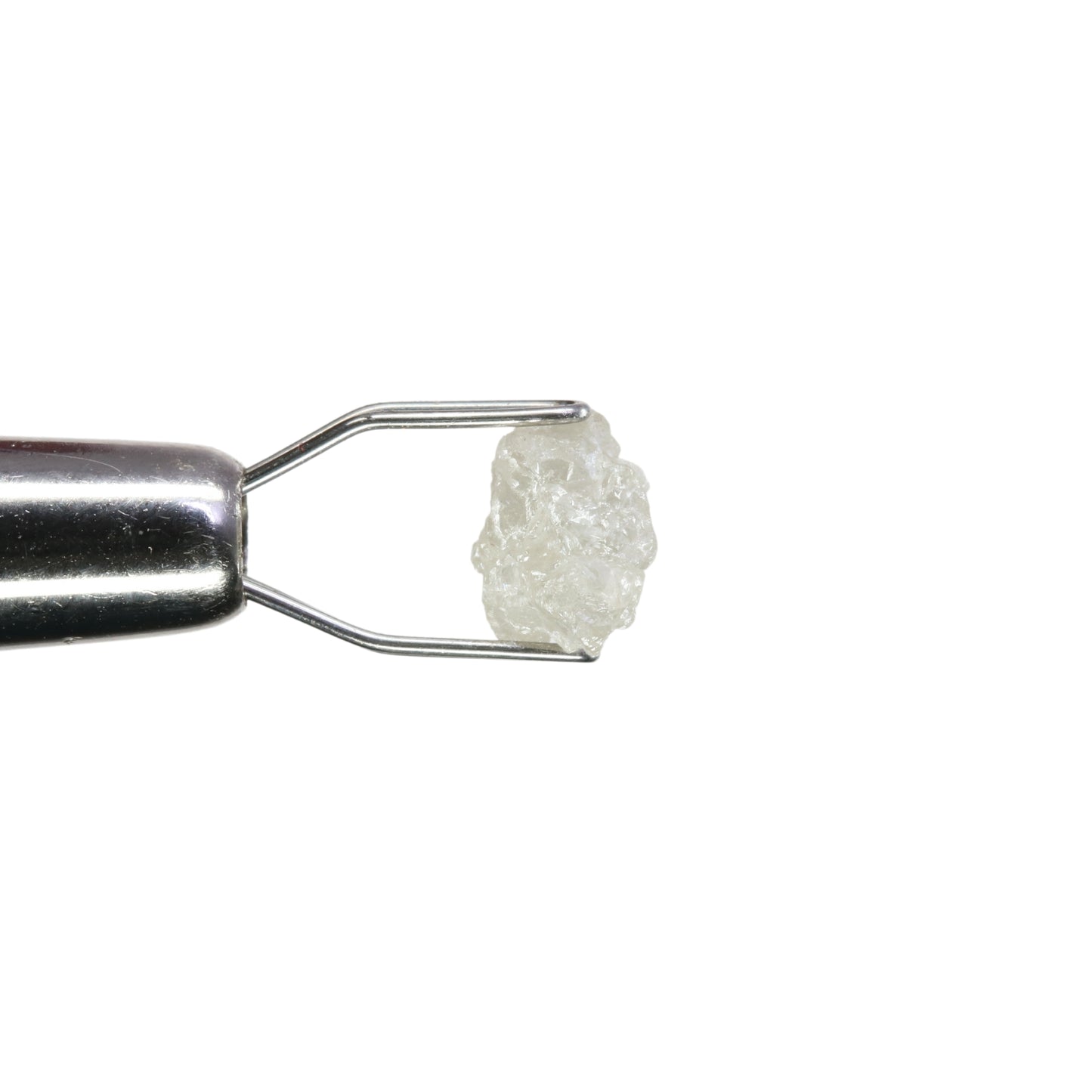 0.74 CT Snow White Rough Uncut Diamond For Statement Jewelry | Diamond Ring | Gift For Her - JayKrishna Diamond