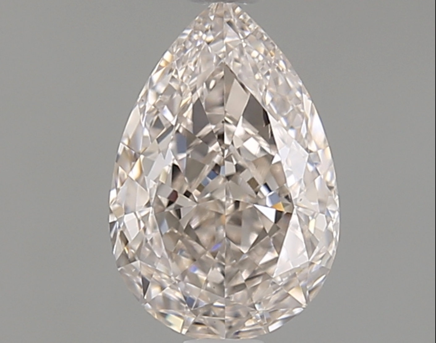 Natural 1.04 Carat Pear Cut Light Pinkish Brown Diamond GIA Certified Loose Diamond