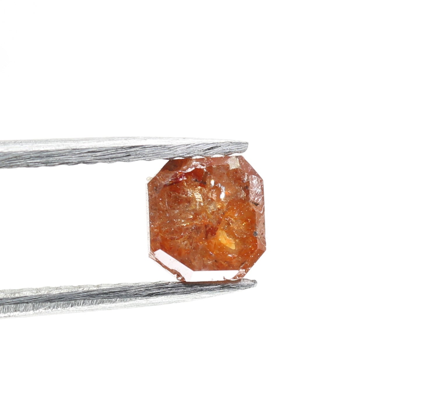 0.91 CT Red Cushion Cut Diamond Ring For Valentine Gift | Natural Loose Cushion Diamond | Cushion Shape Diamond For Making Jewelry - JayKrishna Diamond