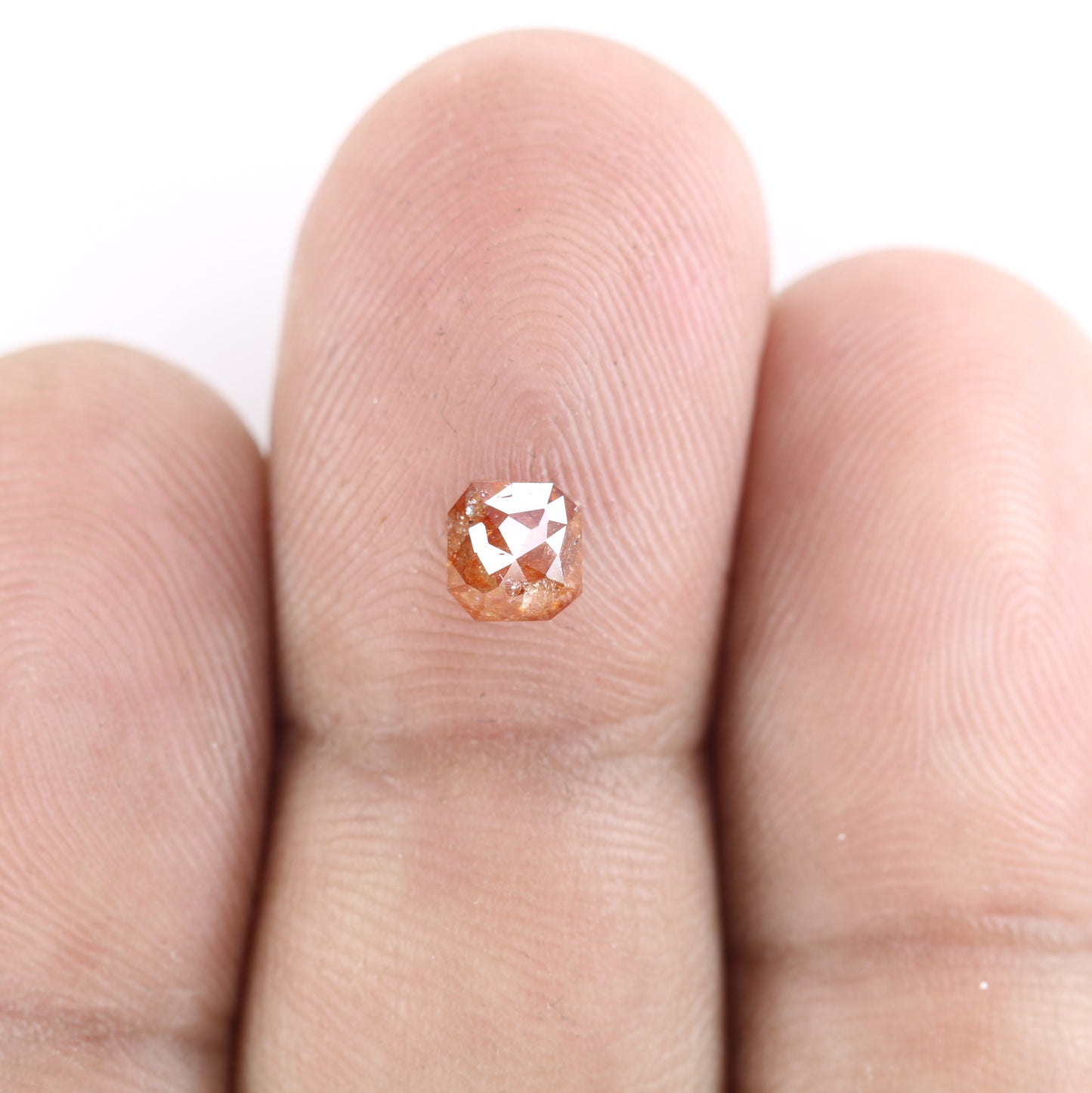 0.91 CT Red Cushion Cut Diamond Ring For Valentine Gift | Natural Loose Cushion Diamond | Cushion Shape Diamond For Making Jewelry - JayKrishna Diamond