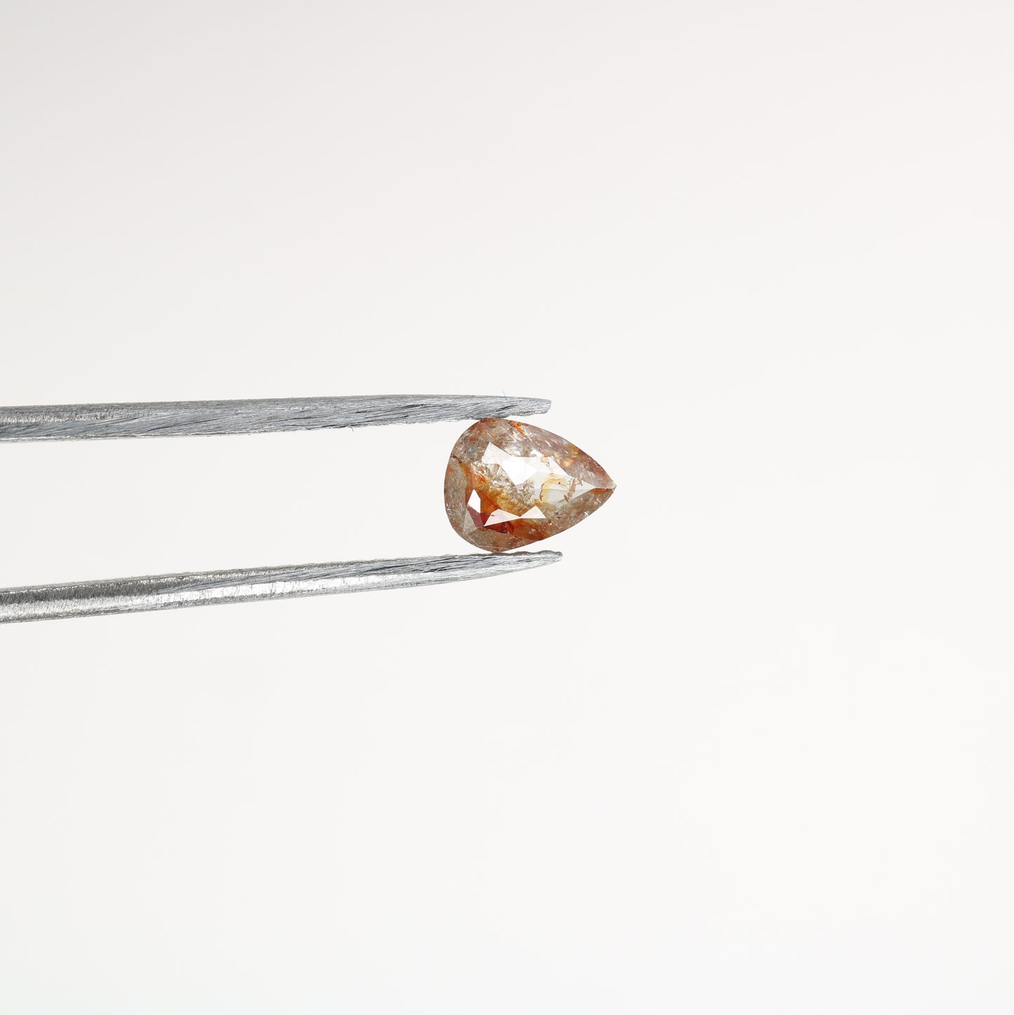 Unique 0.40 CT Light Red Pear Cut Diamond | Perfect for Engagement Rings | Valentine's Gift - JayKrishna Diamond