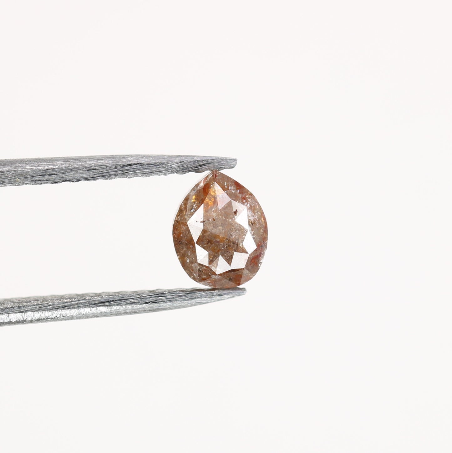 0.60 CT Red Natural Pear Diamond Engagement Ring: Perfect Valentine’s Gift for Your Girlfriend - JayKrishna Diamond