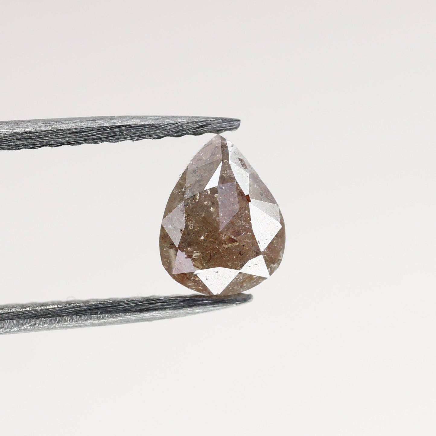 0.81 CT Pear Shape Natural Loose Diamond Gray Color | Pear For Diamond Jewelry - JayKrishna Diamond