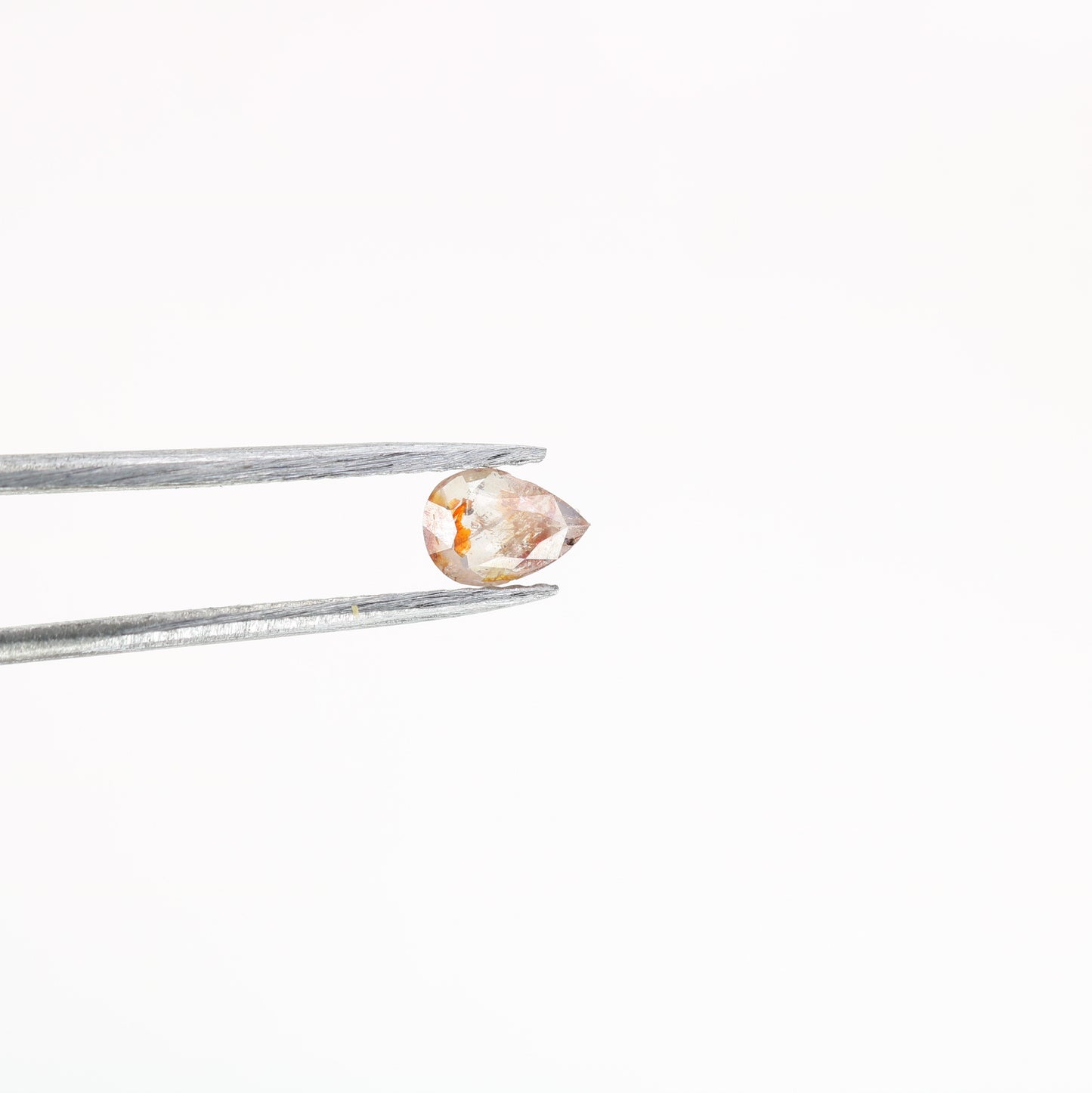 0.23 CT Brilliant Cut Peach Pear Shape Diamond for Proposal Rings and Gifts for Her - JayKrishna Diamond