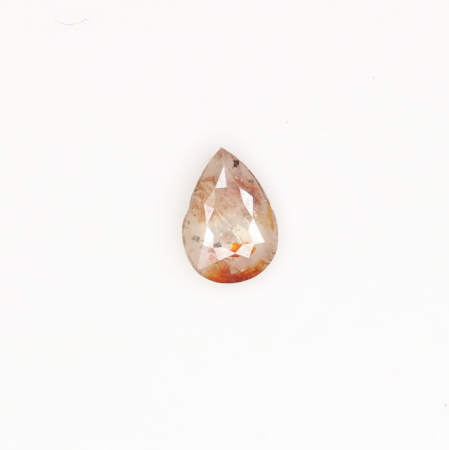 0.23 CT Brilliant Cut Peach Pear Shape Diamond for Proposal Rings and Gifts for Her - JayKrishna Diamond