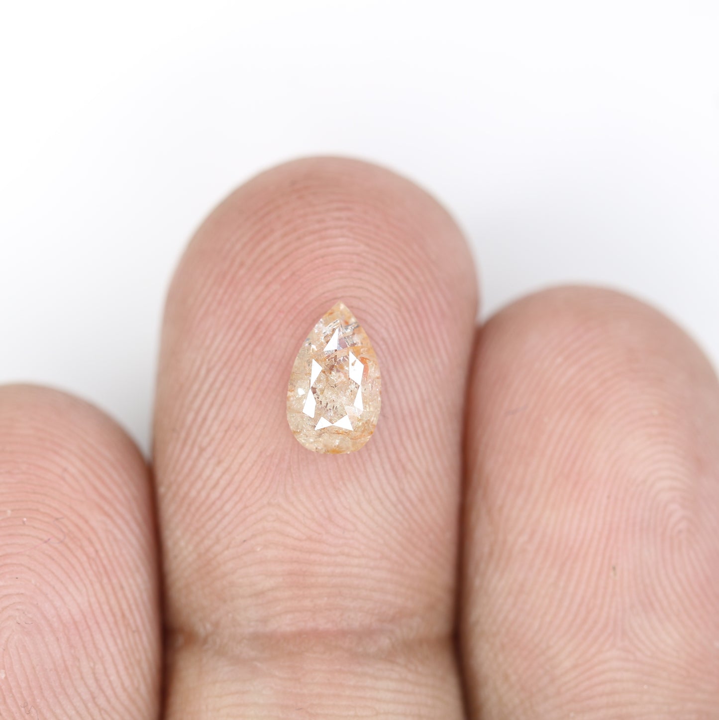 0.91 CT Art Deco Pear Diamond Ring For Women | Customize Pear Diamond Jewelry - JayKrishna Diamond