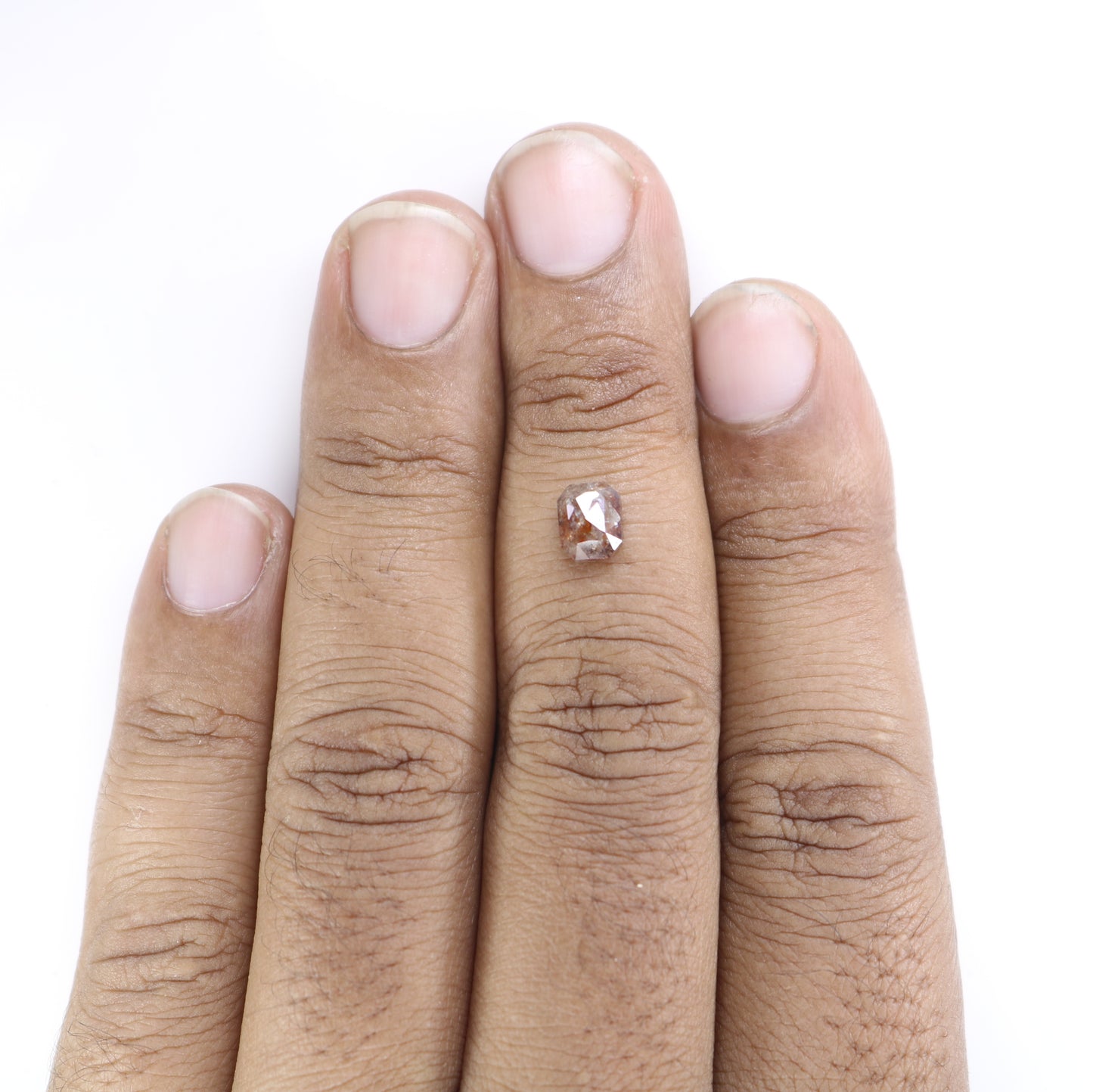 1.25 CT Red Pear Emerald Shape Diamond For Anniversary Necklace | Customize Jewelry | Natural Loose Diamond | Emerald Diamond Ring - JayKrishna Diamond