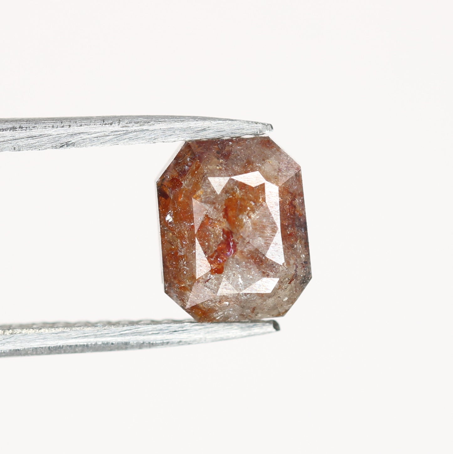 1.25 CT Red Pear Emerald Shape Diamond For Anniversary Necklace | Customize Jewelry | Natural Loose Diamond | Emerald Diamond Ring - JayKrishna Diamond