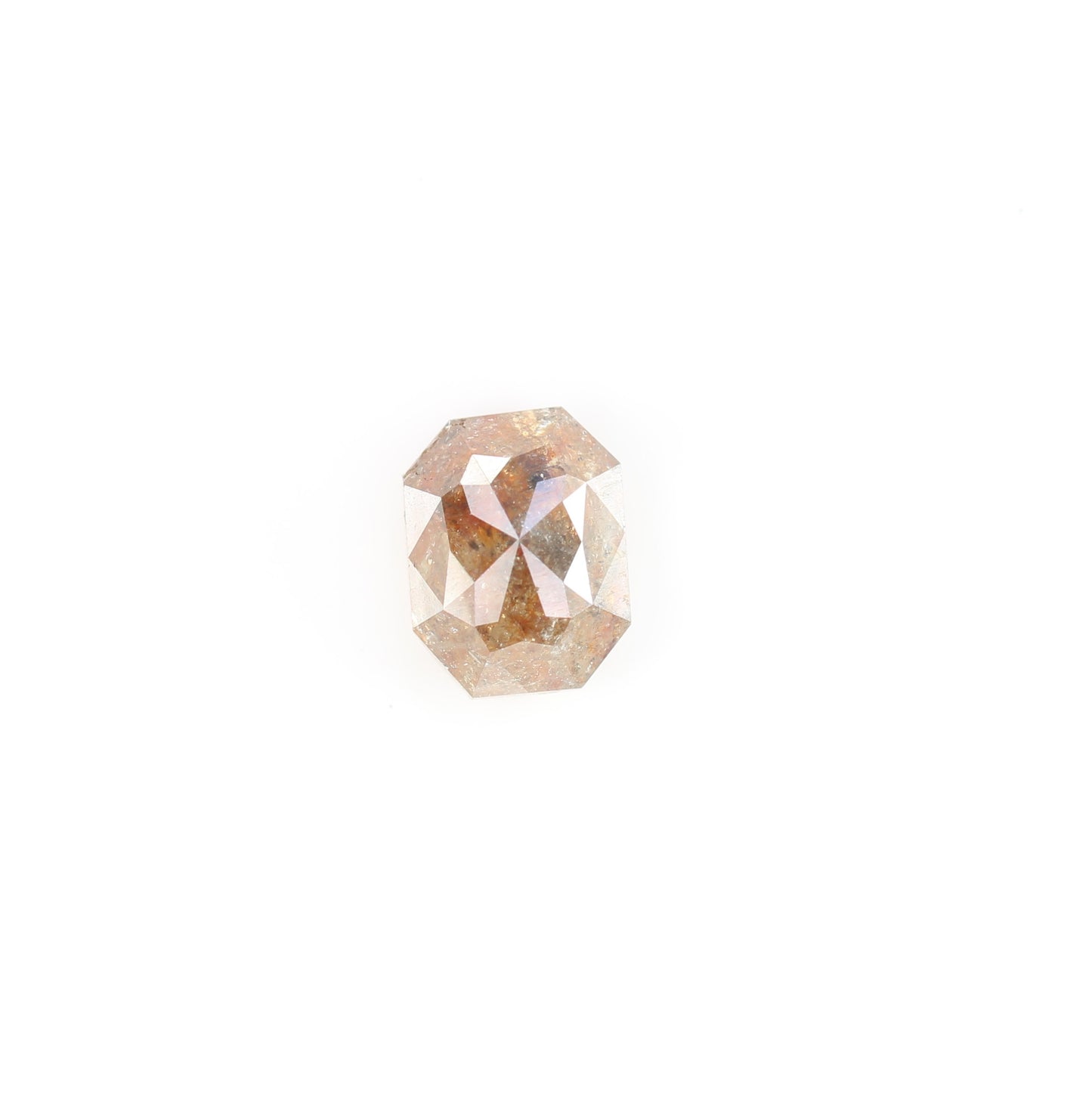 1.25 CT Red Emerald Shape Loose Diamond For Designer Jewelry - JayKrishna Diamond