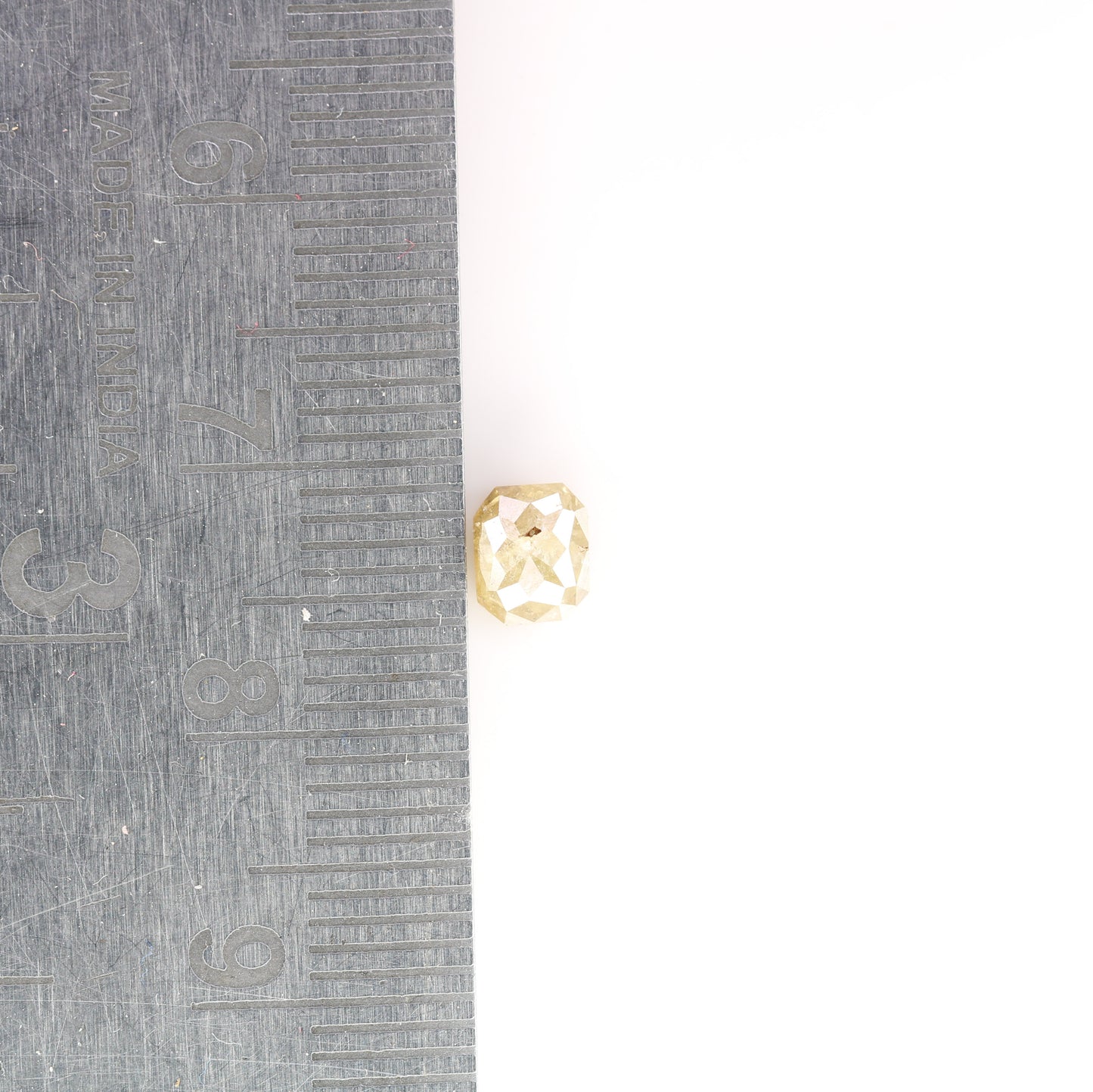 0.73 CT Light Yellow Cushion Shape Diamond For Girlfriend Gift Ring | Customize Yellow Cushion Diamond - JayKrishna Diamond