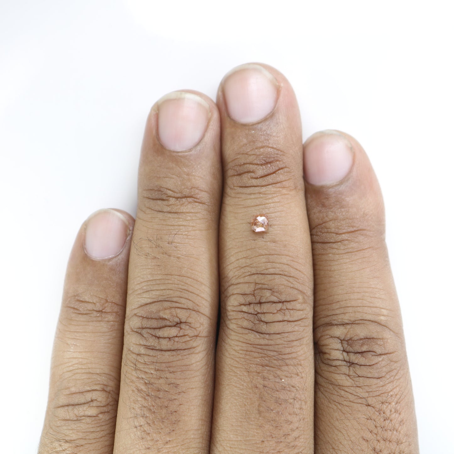 0.28 CT Red Cushion Shape Diamond – Perfect for Anniversary Rings | Unique Engagement Diamond Ring - JayKrishna Diamond