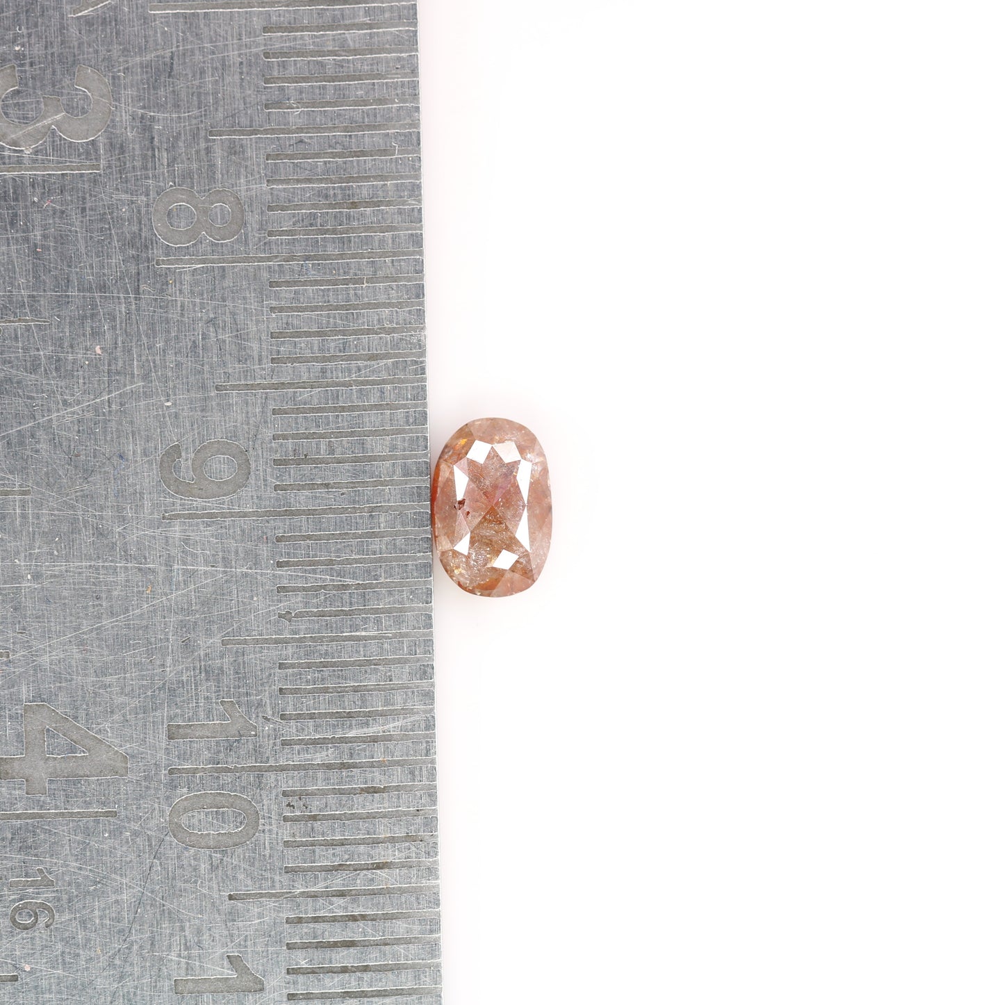 1.07 CT Red Colour Oval Shape Diamond For Wedding Ring - JayKrishna Diamond