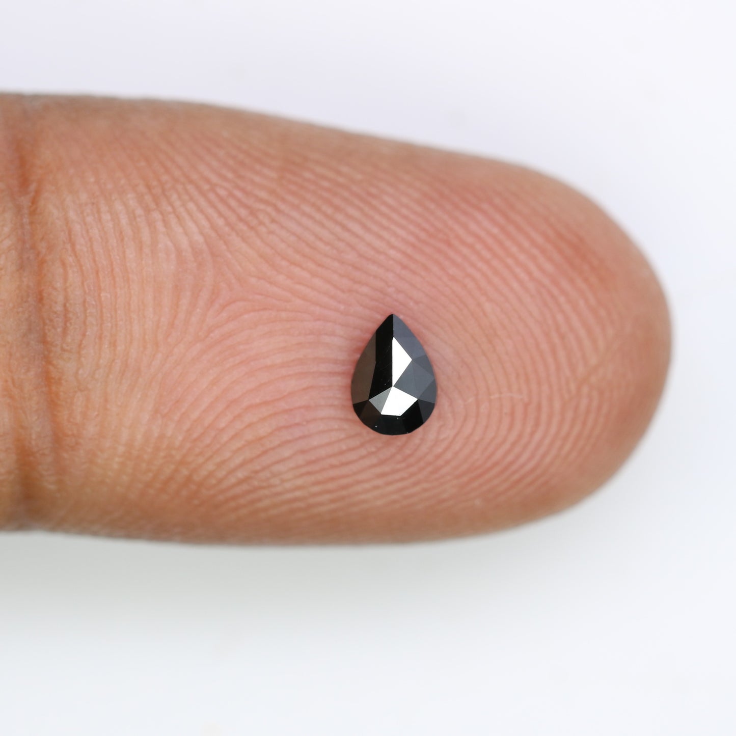 0.29 CT Pear Cut Black Natural Diamond – Ideal for Engagement Rings | Stunning Black Pear Shape Diamond Jewelry - JayKrishna Diamond